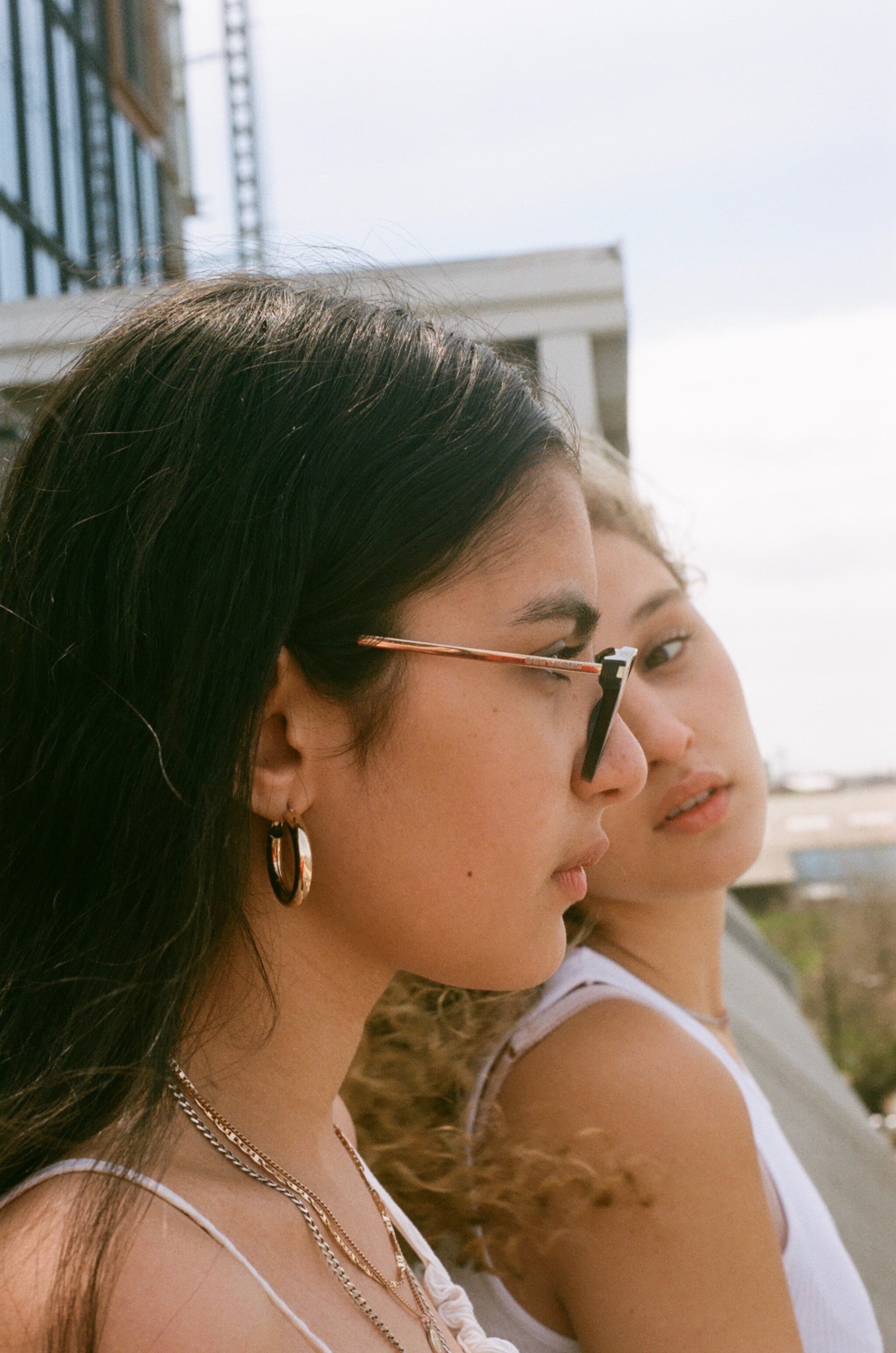 Reflection of Two Girls