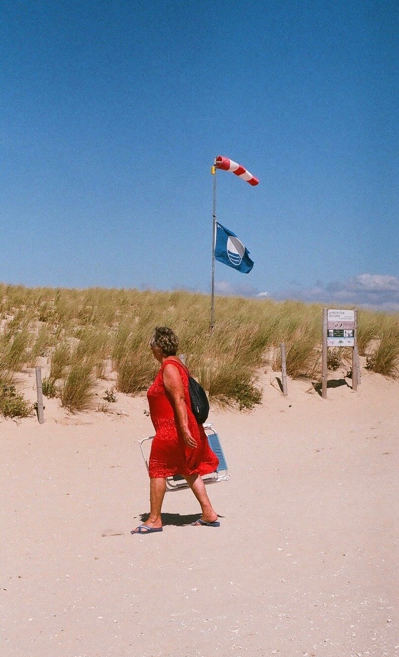 Woman in a Red Dress