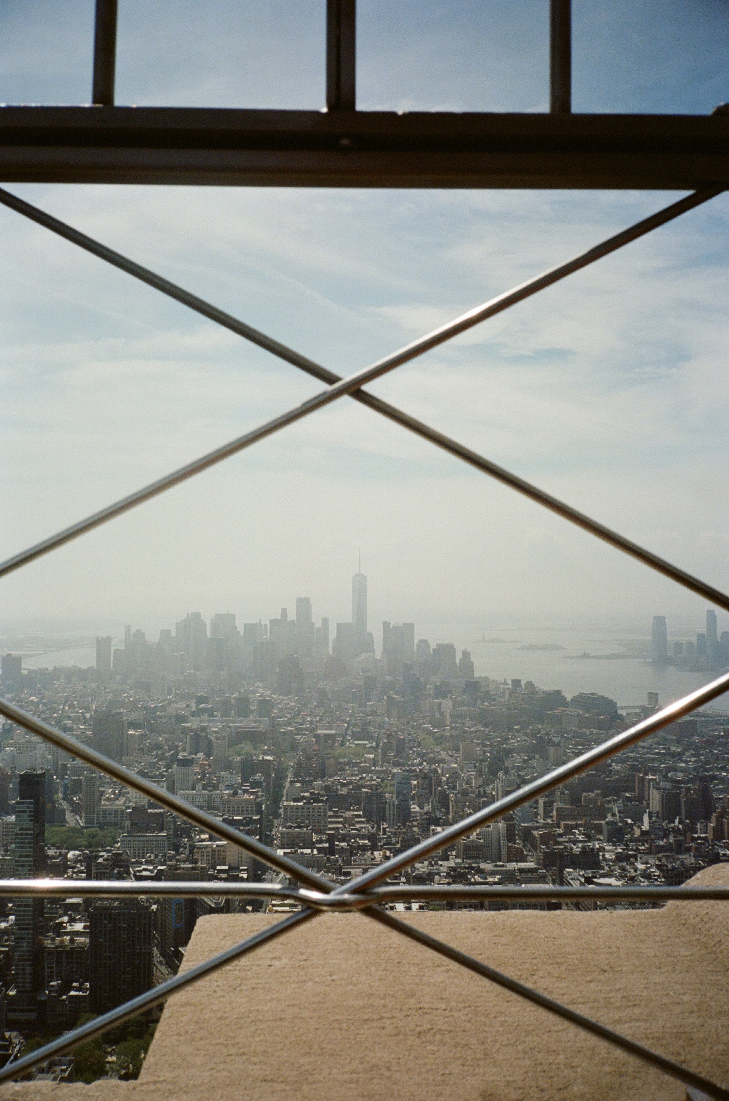 View of Lower Manhattan from the Empire State