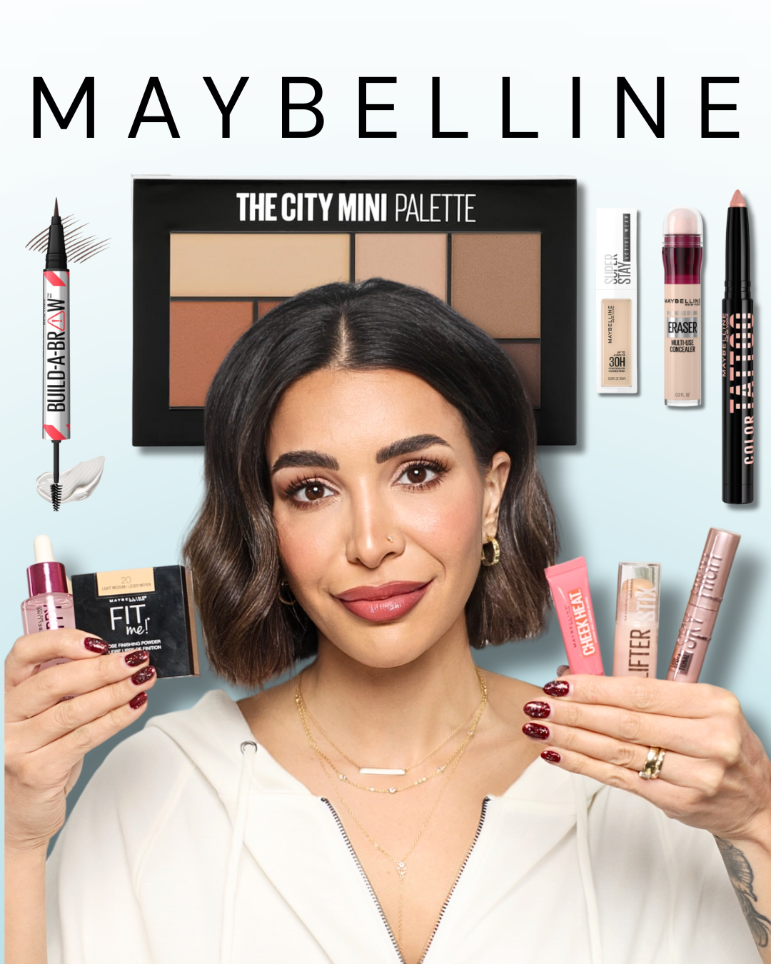 Testing the MOST POPULAR Drugstore Makeup Brand | Maybelline