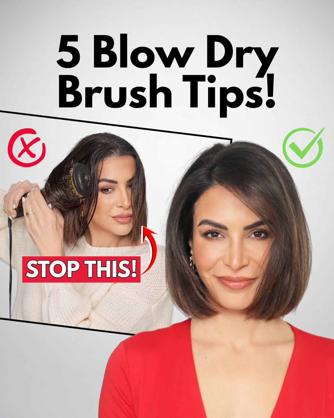 5 Blow Dryer Brush Mistakes that Damage Your Hair