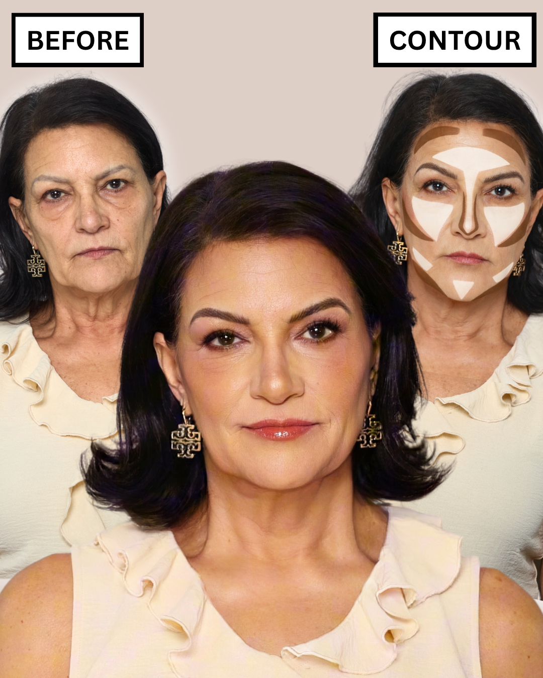 How to Contour to Look Younger