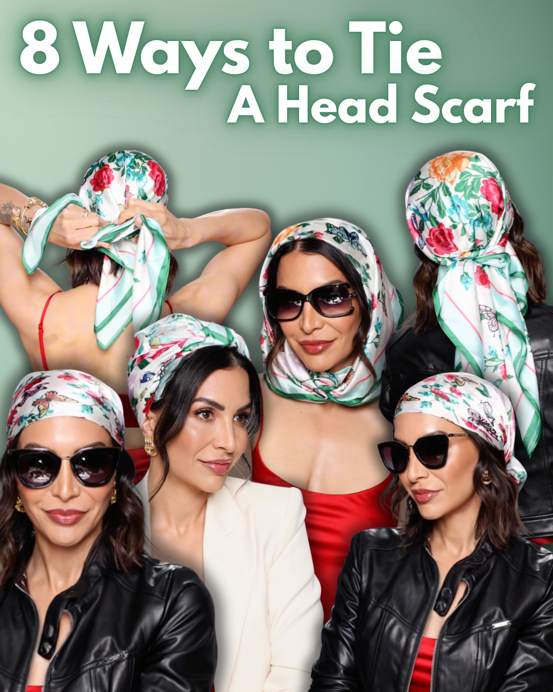 How to Tie a Headscarf. EASY Headscarf Tutorial