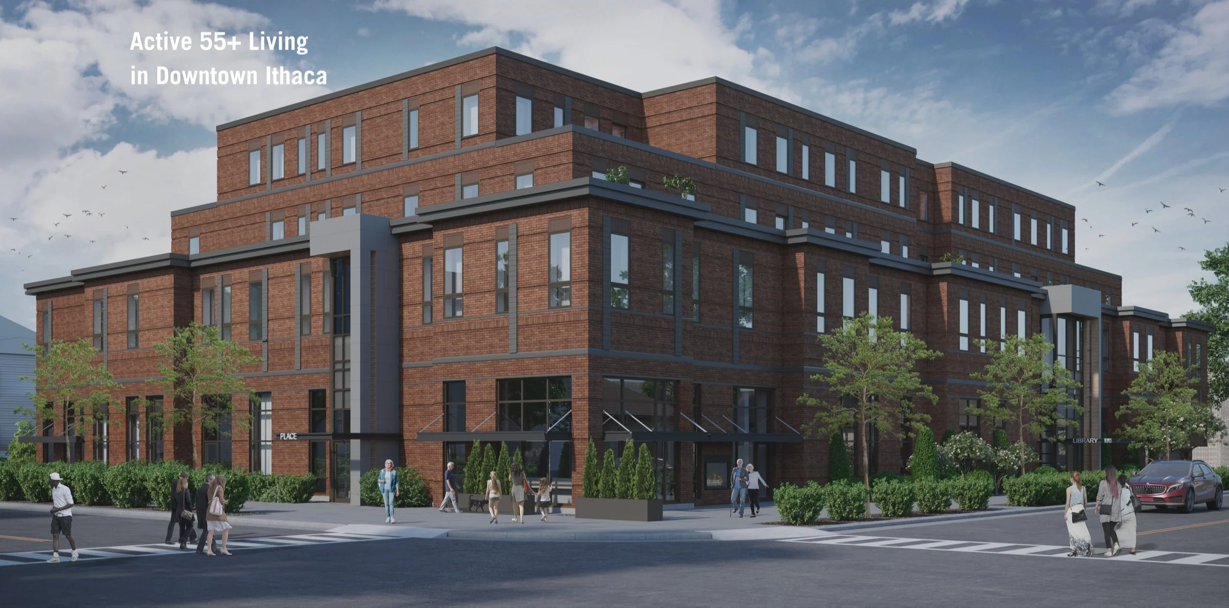 Library Place Ithaca | Luxury Apartments