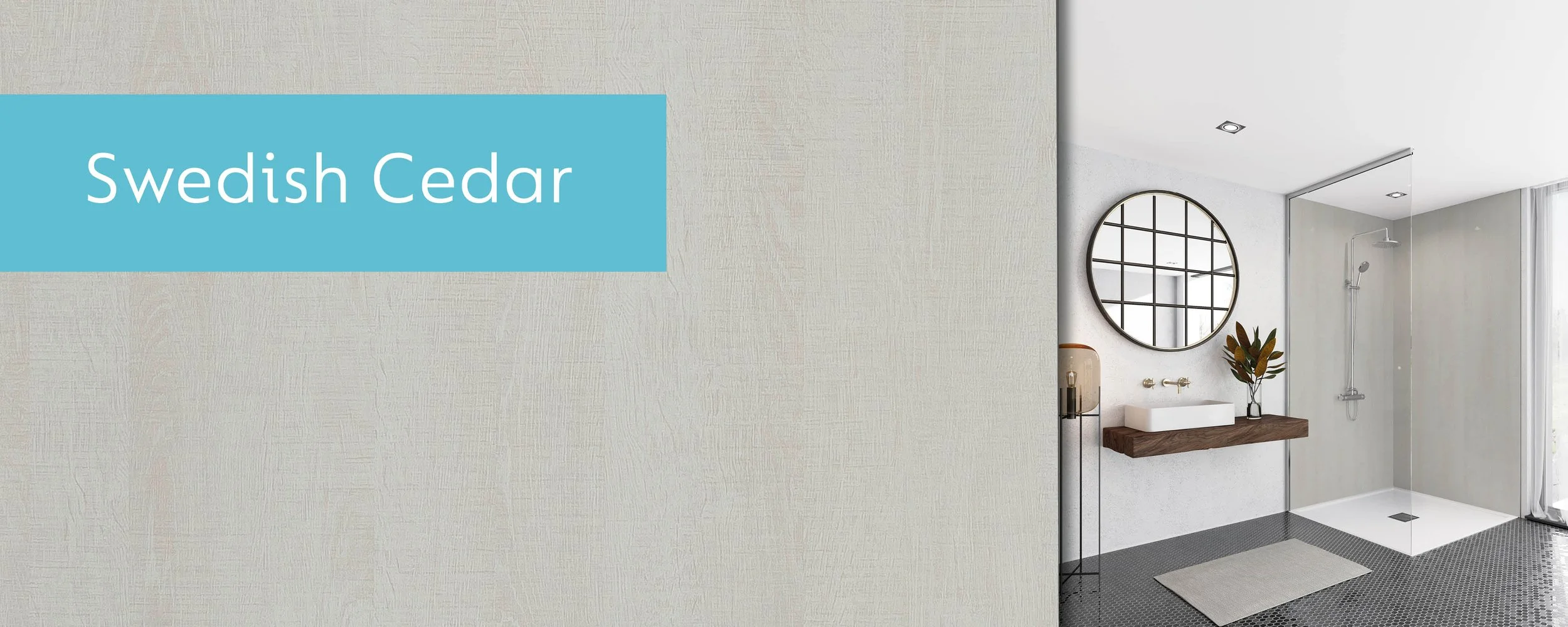 How bathroom wall panels can be used to transform a small bathroom