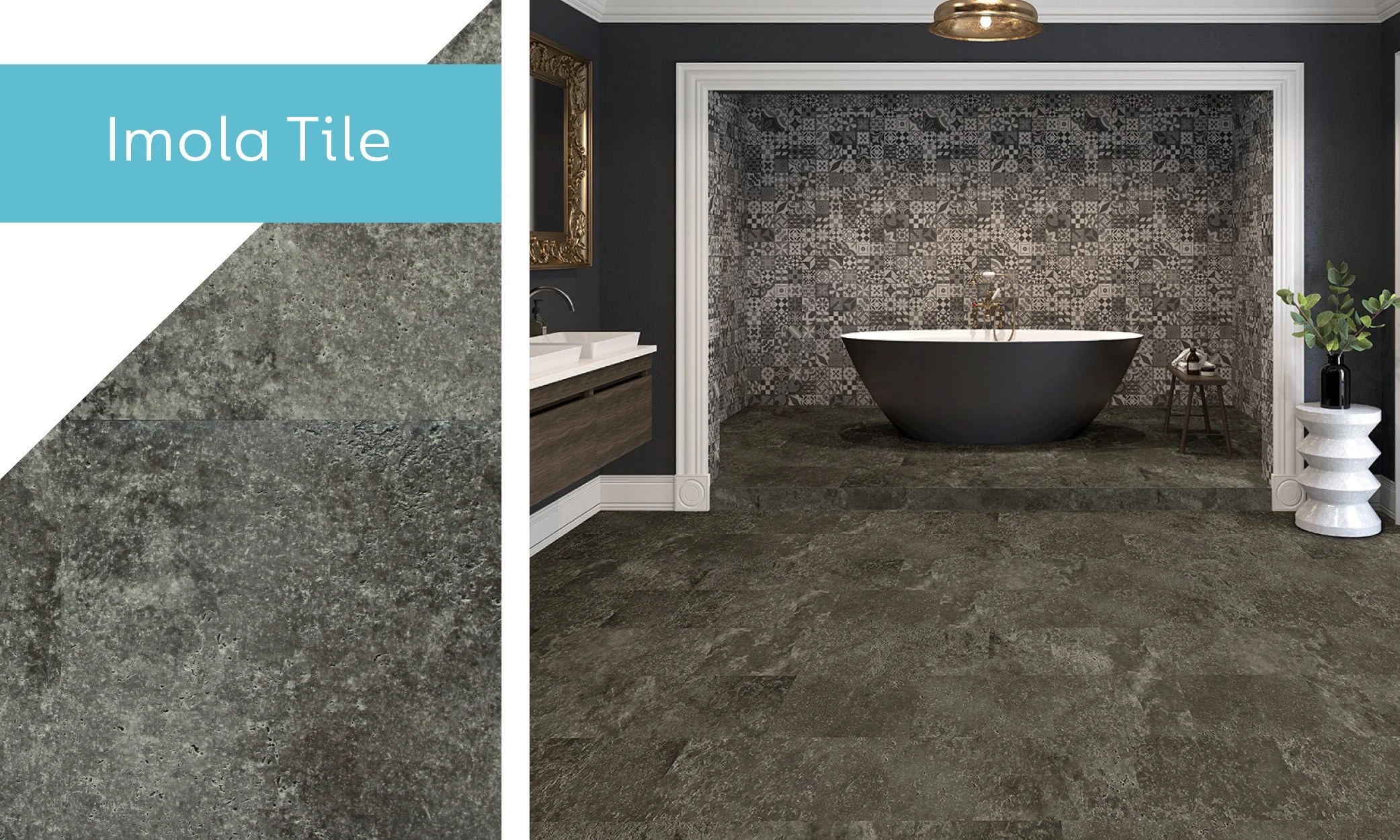 Bathroom Flooring - Emilia Flooring by Mermaid — Mermaid