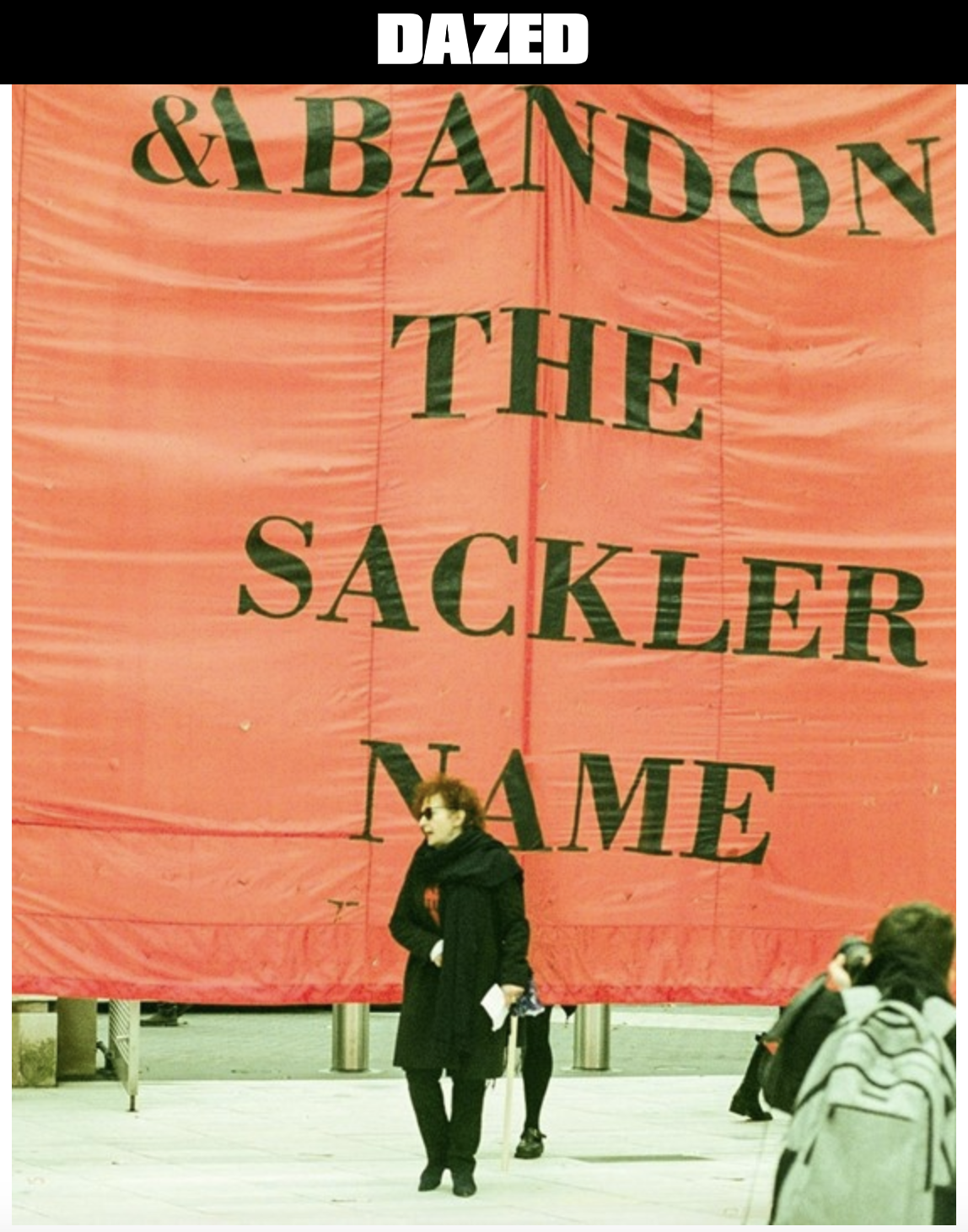 Nan Goldin 2019, Dazed Magazine