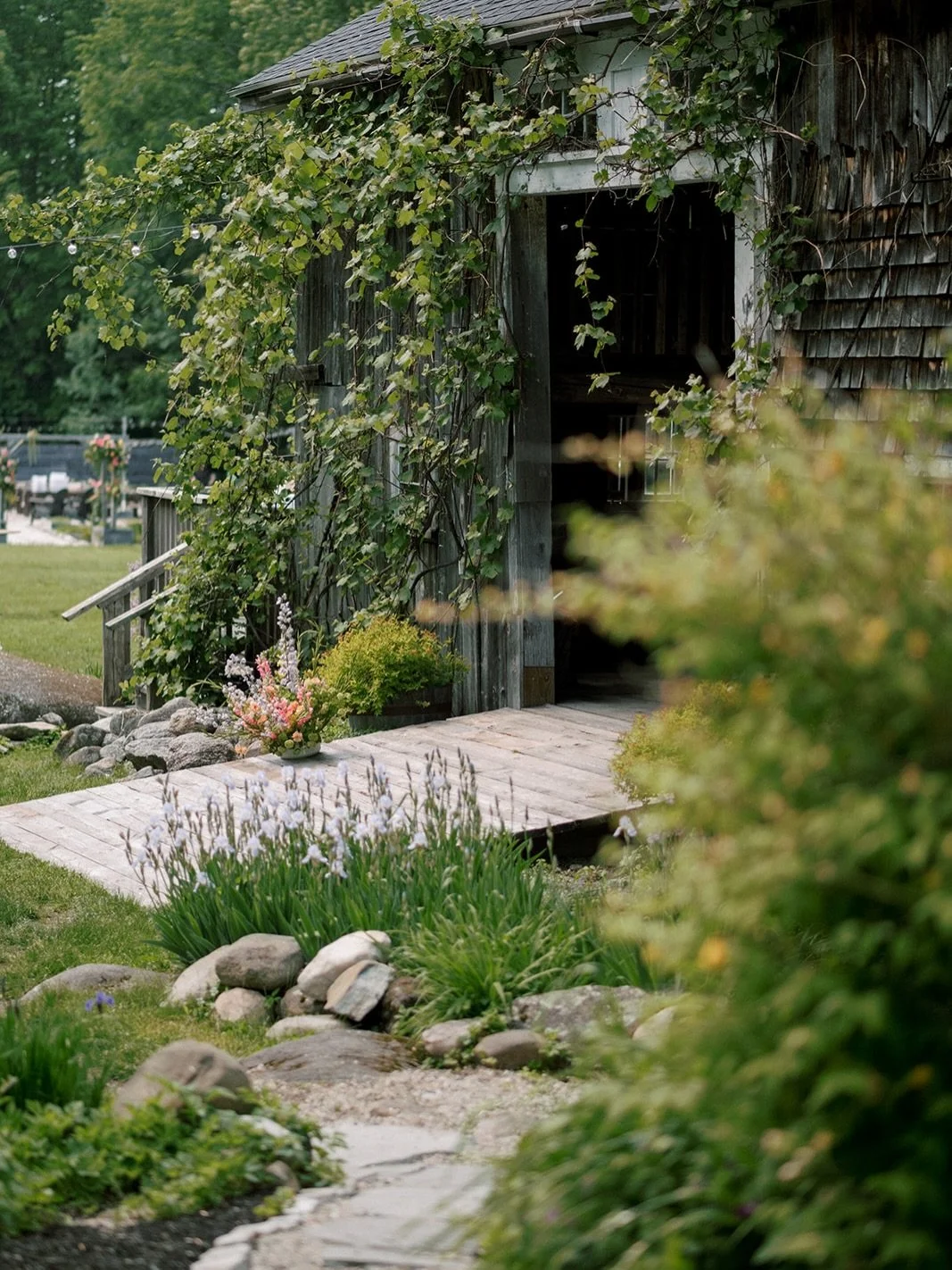 what winter storm? mentally we&rsquo;re here 🤍
.
.
.
credits:
photographer: @emilyboudreauphoto
venue: @caswellfarmmaine
officiant:@michellelabuwi 
catering: @barnandtablecatering
bar: @the.bar.association.maine
floral: @rococofloralco 
cake: @tinys