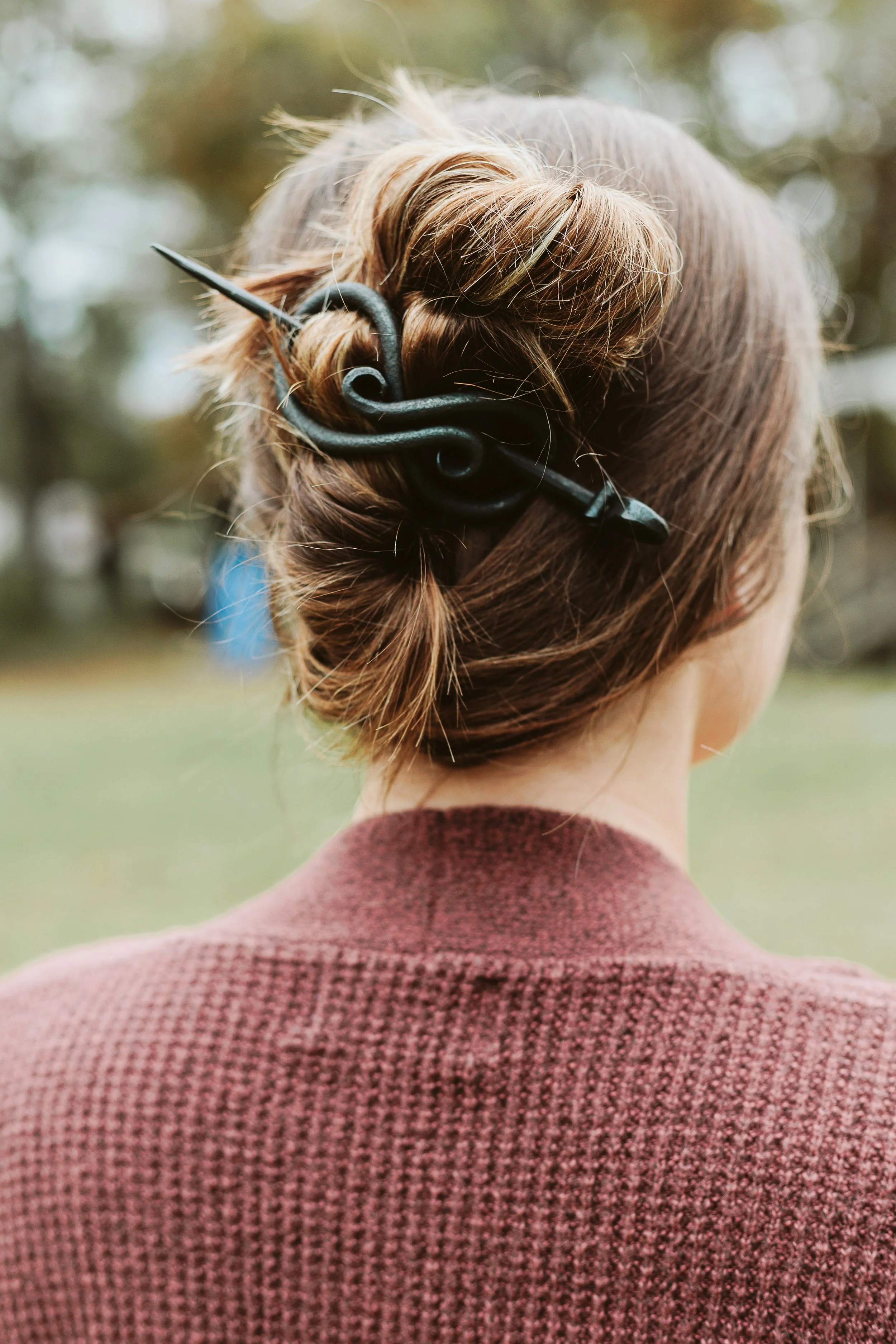 Hand Forged Hair Pin