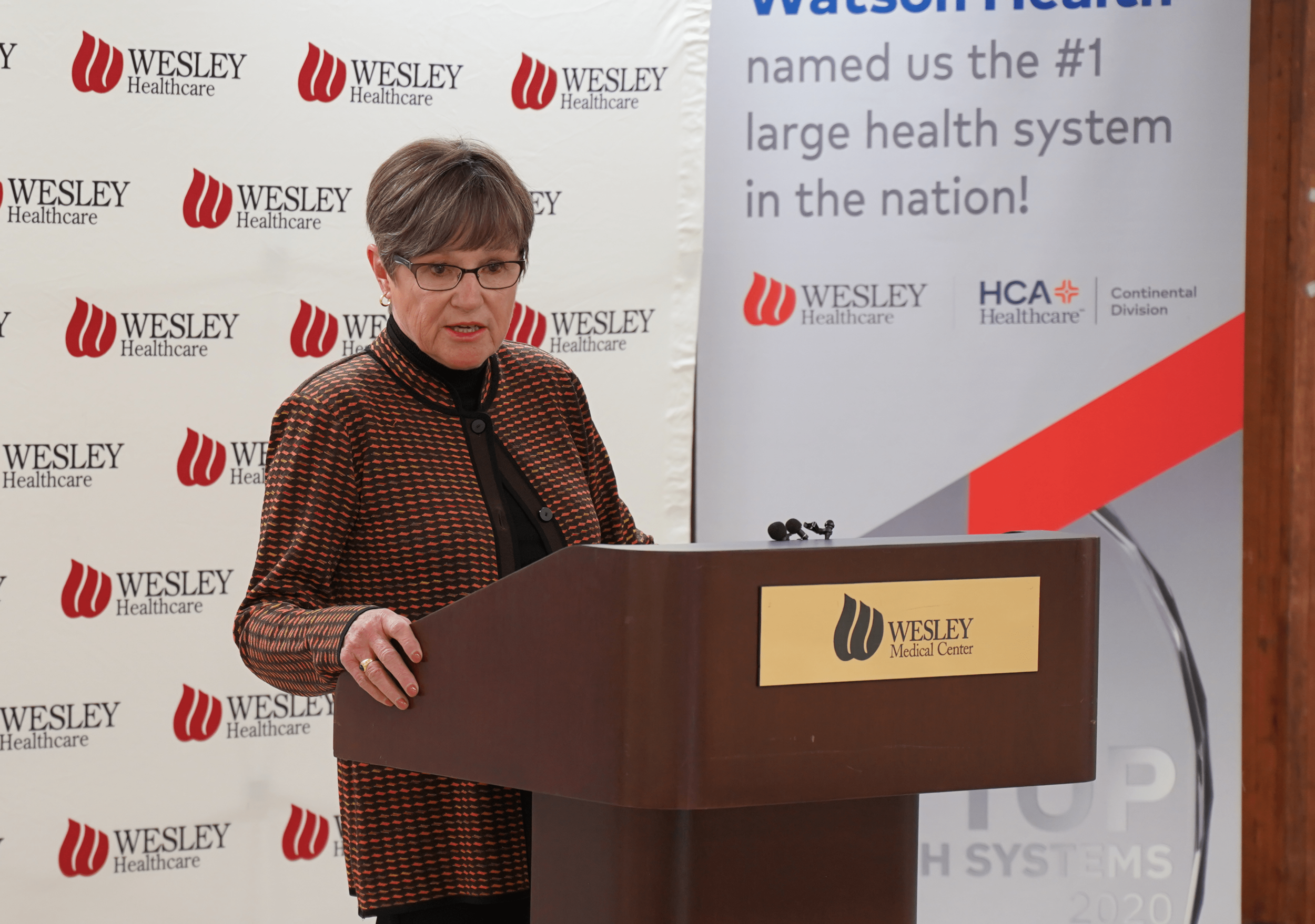 Governor Laura Kelly Visits Wichita Health Care Facility on Back to Work, Back to School Tour