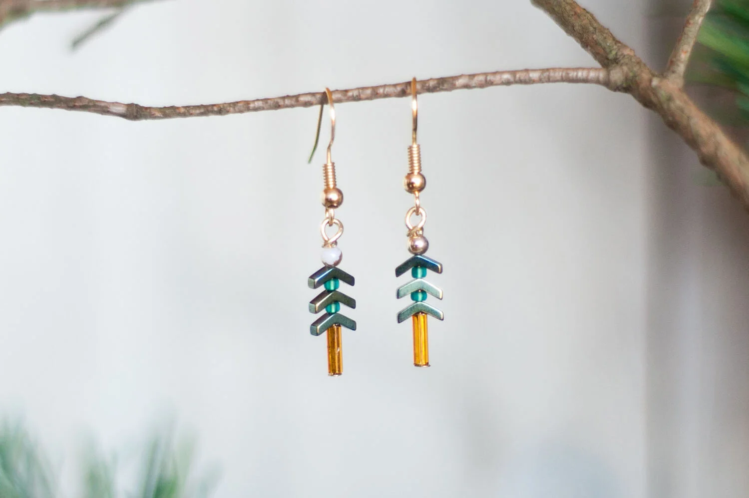 Christmas Tree Earrings