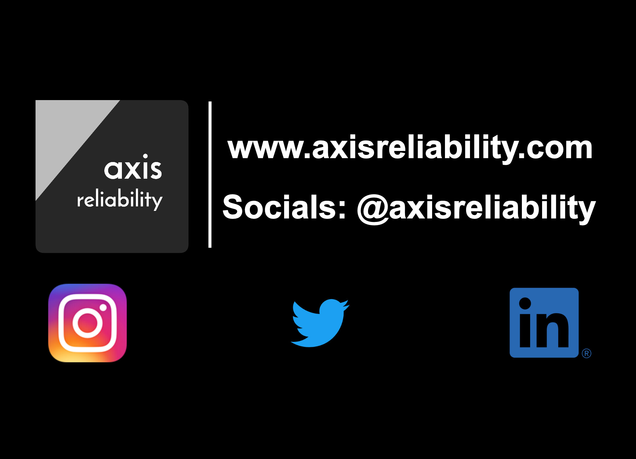 Our socials are live!