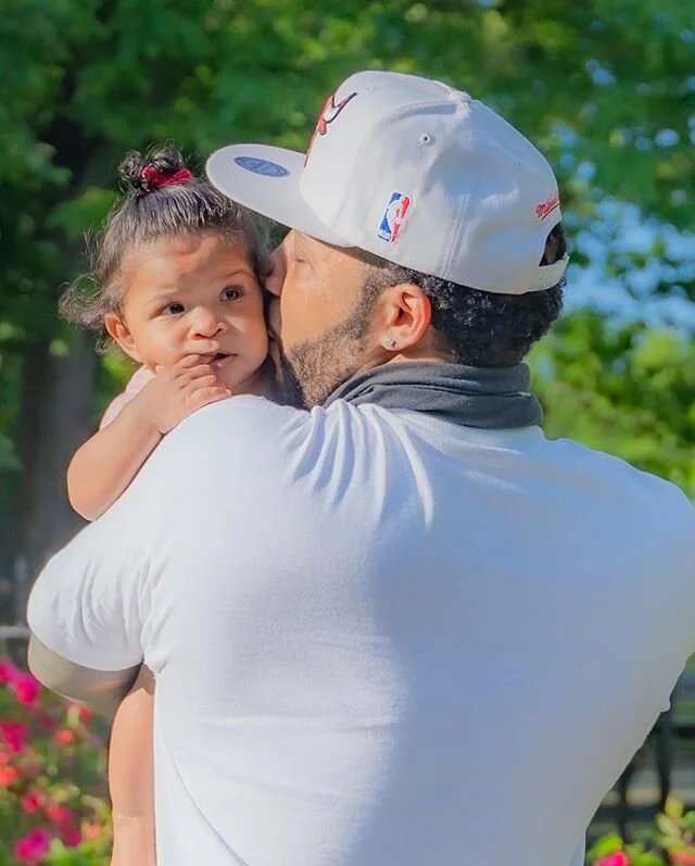 Hope everyone a least gets to enjoy the weekend amist all the BS going on around us. Take 5 min to appreciate what you have and how you never want to loose it. 🌎 ✌🏾 *
*
*
*
* #StrolingWithFam #CooliestBabyIKnow lol #CoolestBabyToo @iamrecee 
#BeAlp