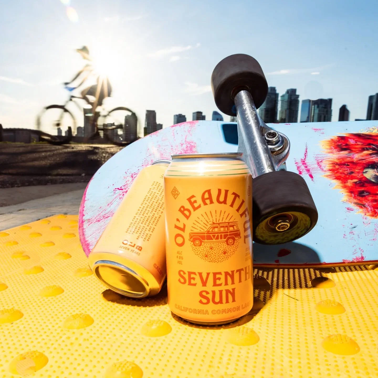 7 YEAR ANNIVERSARY BEER RELEASE!

Seventh Sun - California Common 

Brewed for our Seventh magical year of fantastic beer creation.  This California Common is our nod to San Francisco&rsquo;s brewing pioneers. Lager yeast meets ale temps for a bold, 