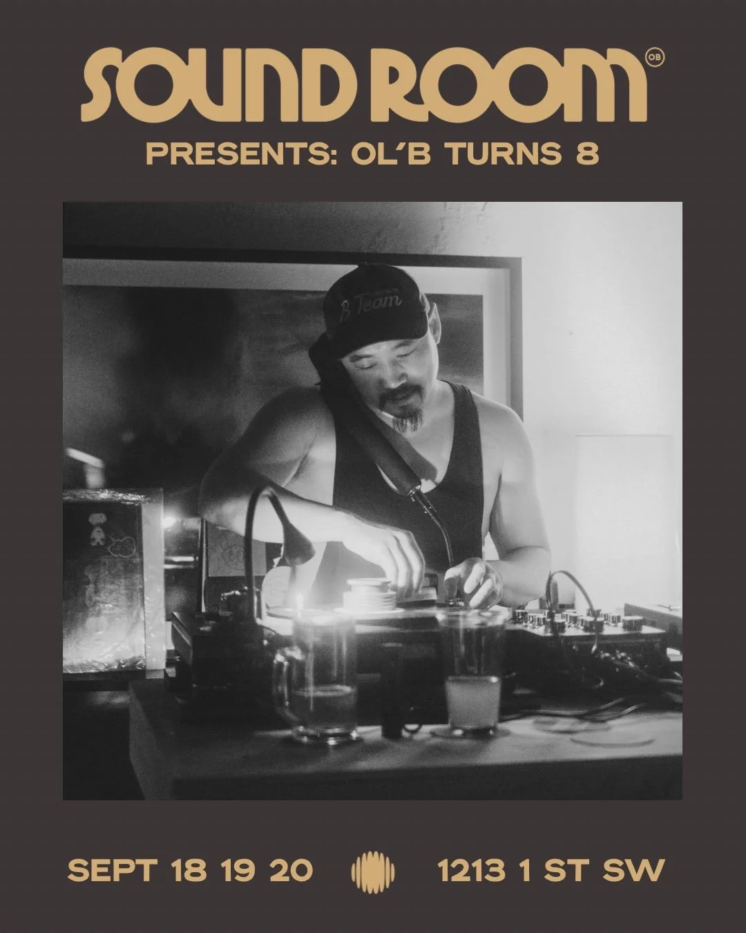 OL&rsquo;B BIRTHDAY WEEKEND 

We&rsquo;ll be celebrating 8 years of this wild ride on Friday, Saturday and Sunday at Sound Room with beer and vinyl. Come down for&hellip;

Basement Party: Nostalgic hip-hop party vibes with special guests @djsim_one a