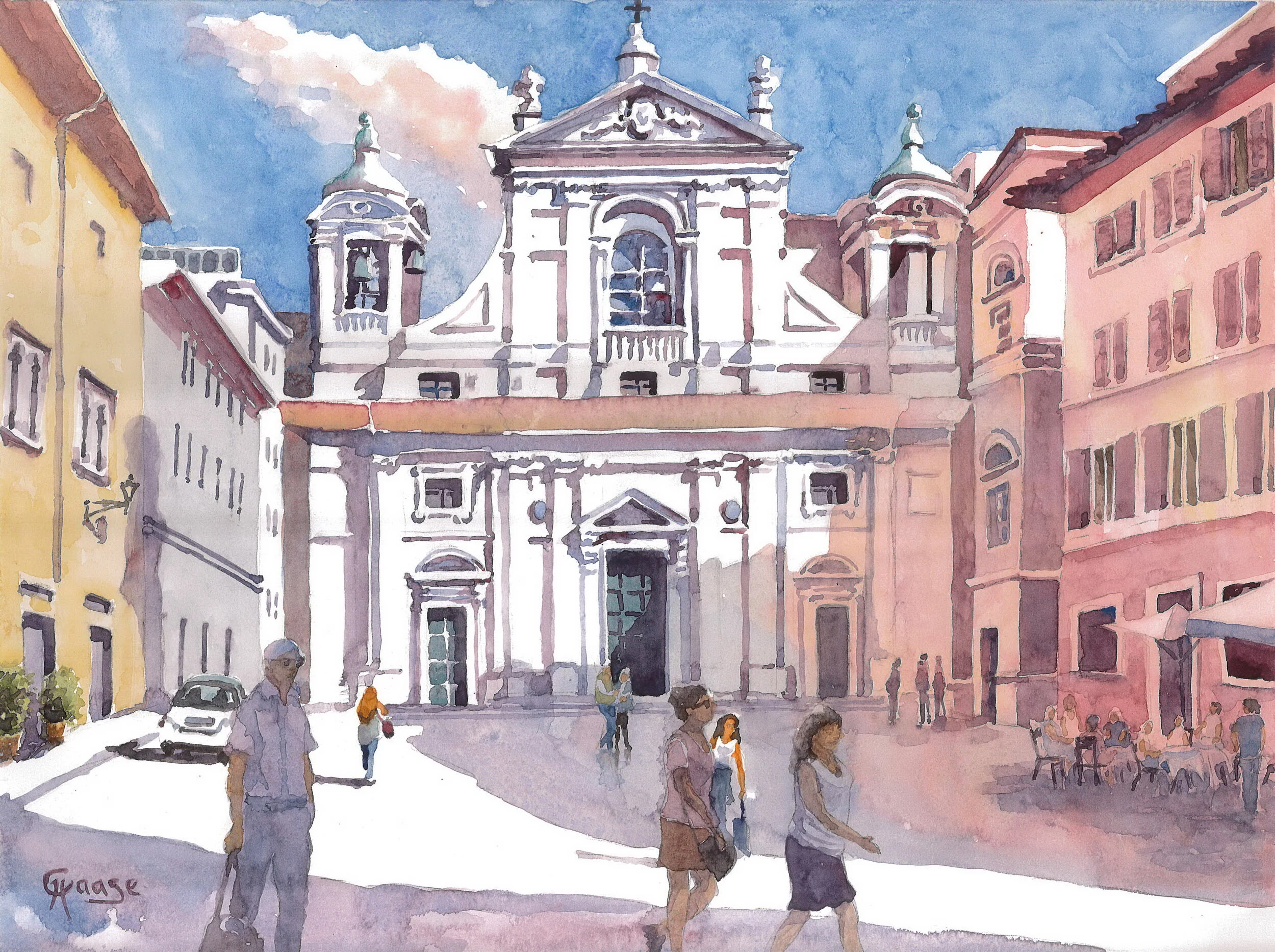 Rom - Chiesa Santa Maria in Aquiro