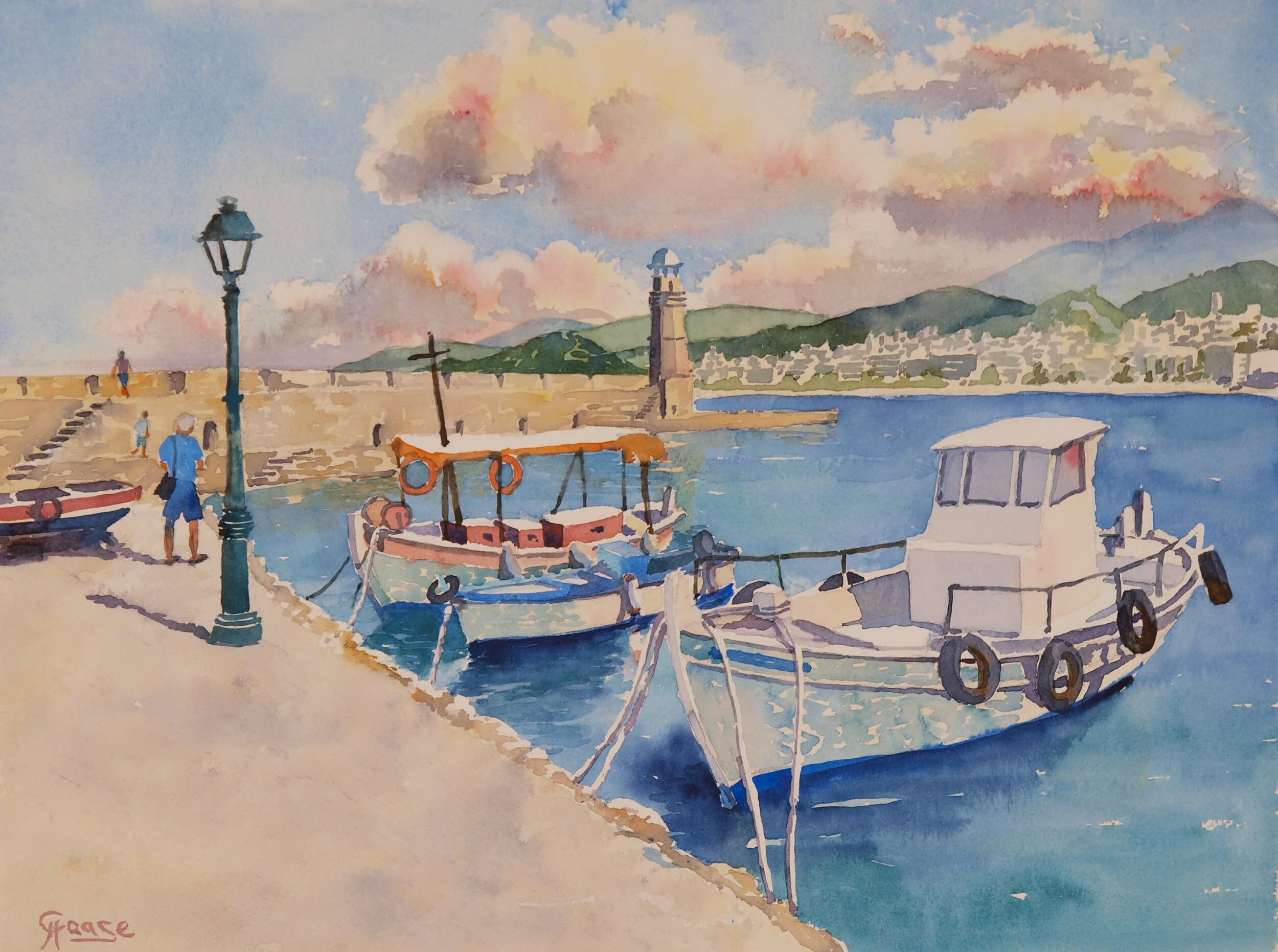 Hafen von Rethymnon - Kreta