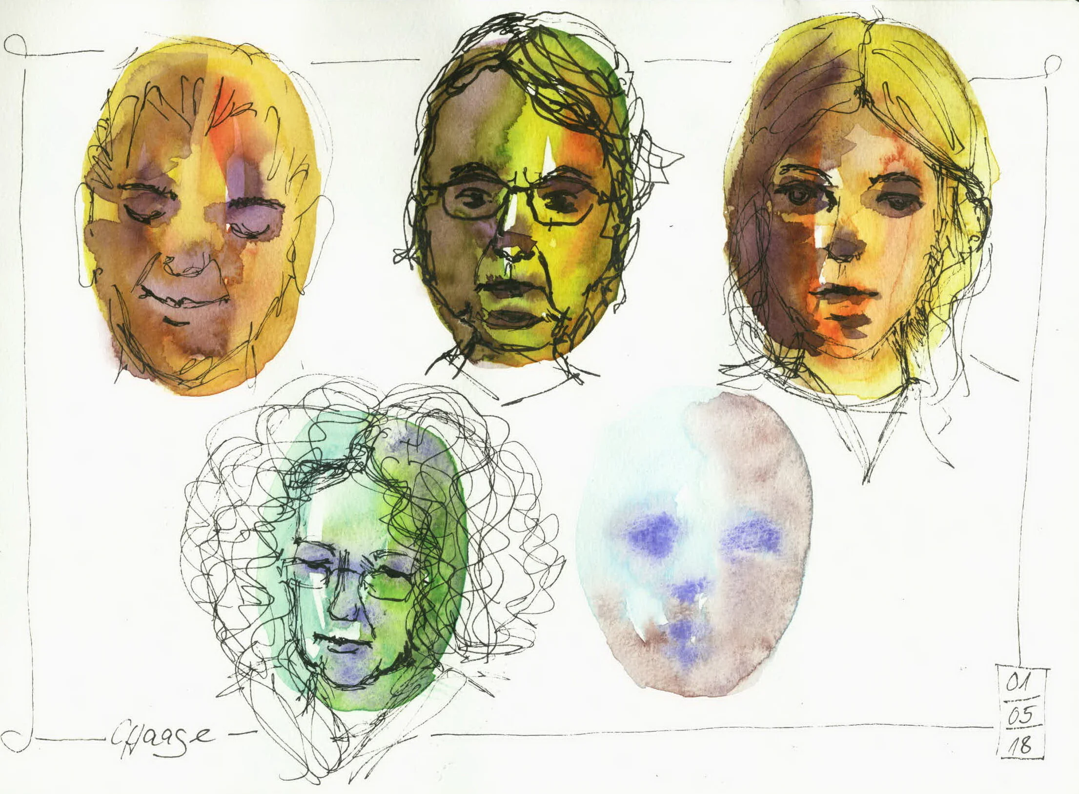 Sylt mit Tine Klein - Gesichter - Übungen