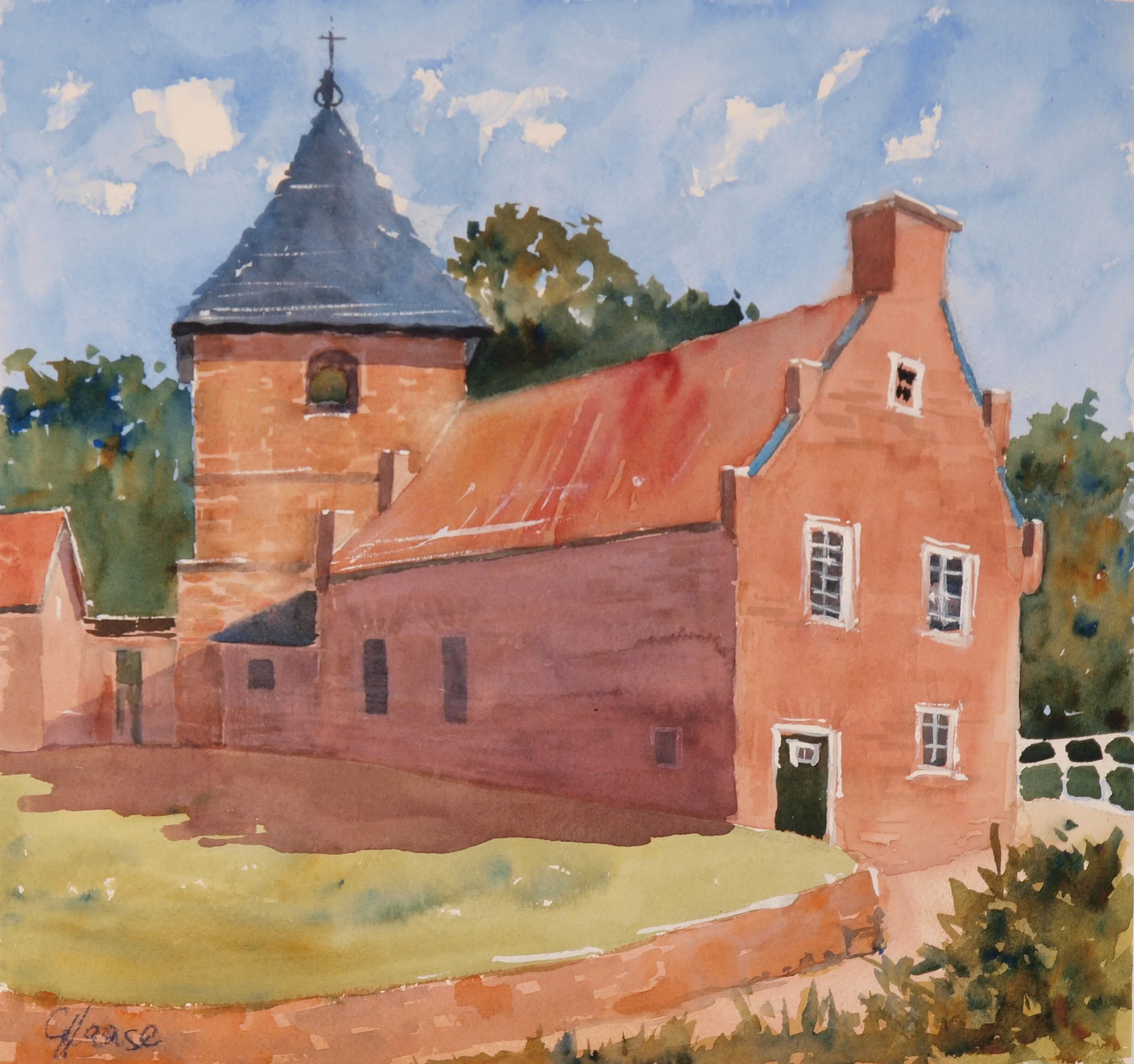 Greetsiel mit Kristina Jurick - Kirche in Greetsiel