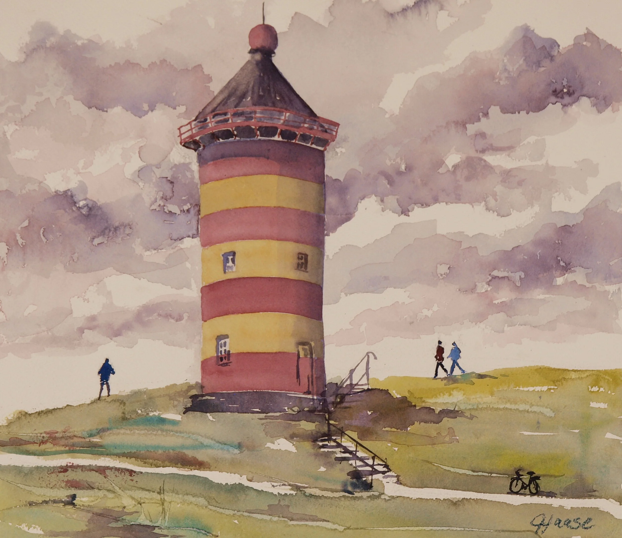 Greetsiel mit Kristina Jurick - Der Leuchtturm in Pilsum