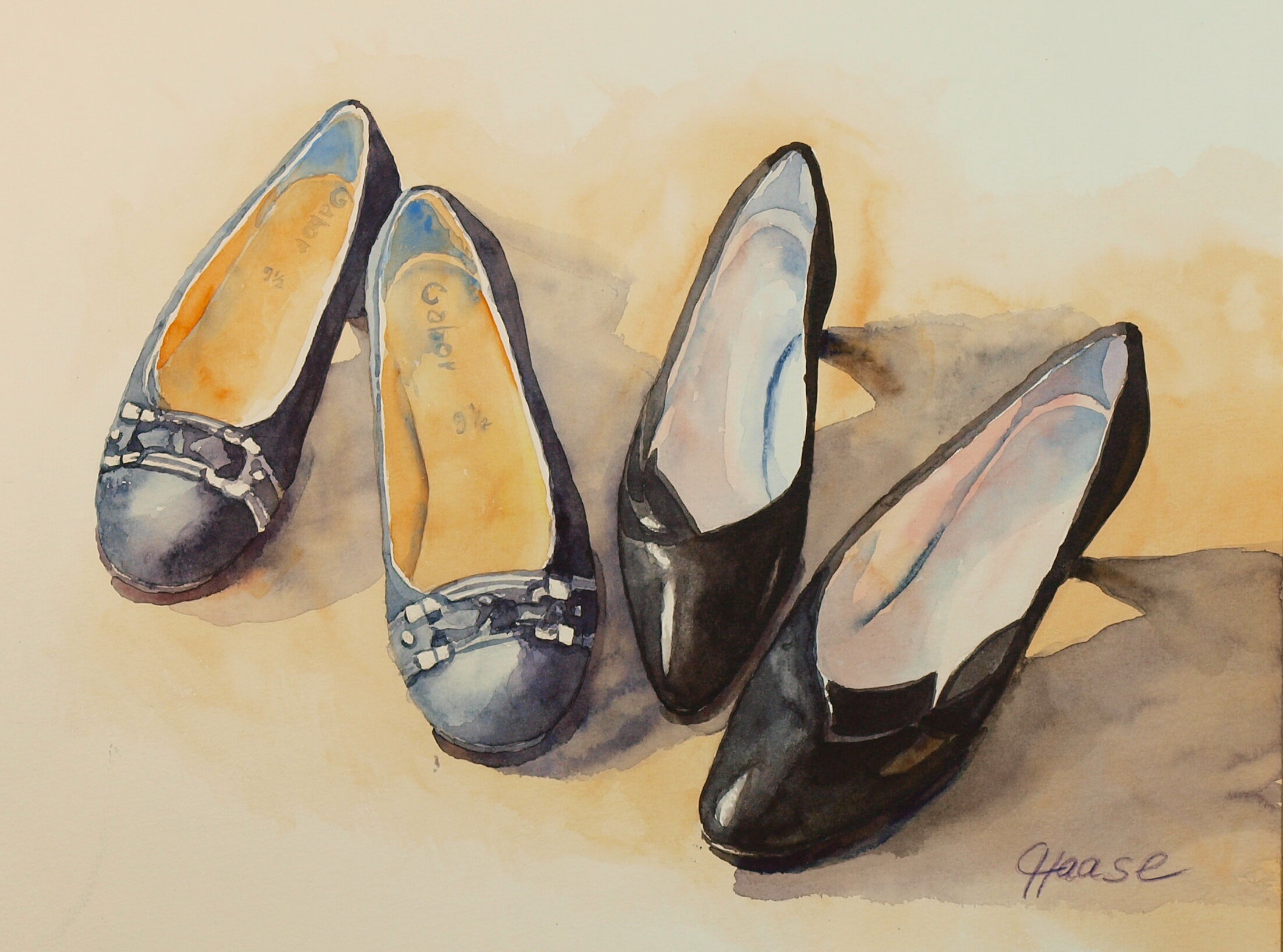 Schuhe 3 - Wie die Zeit vergeht! Hochzeit und Siberhochzeit