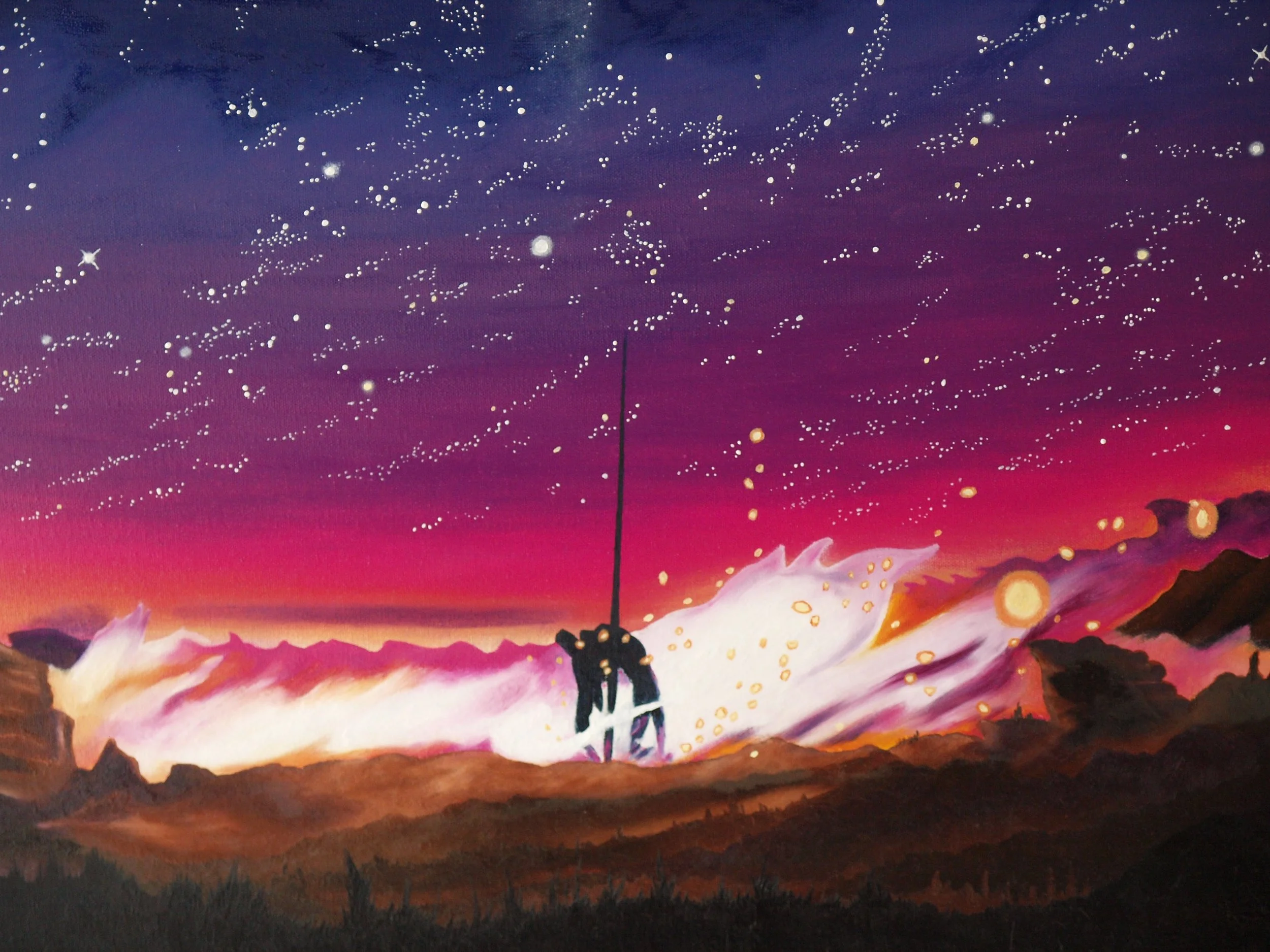 Evangelion - Detail unten