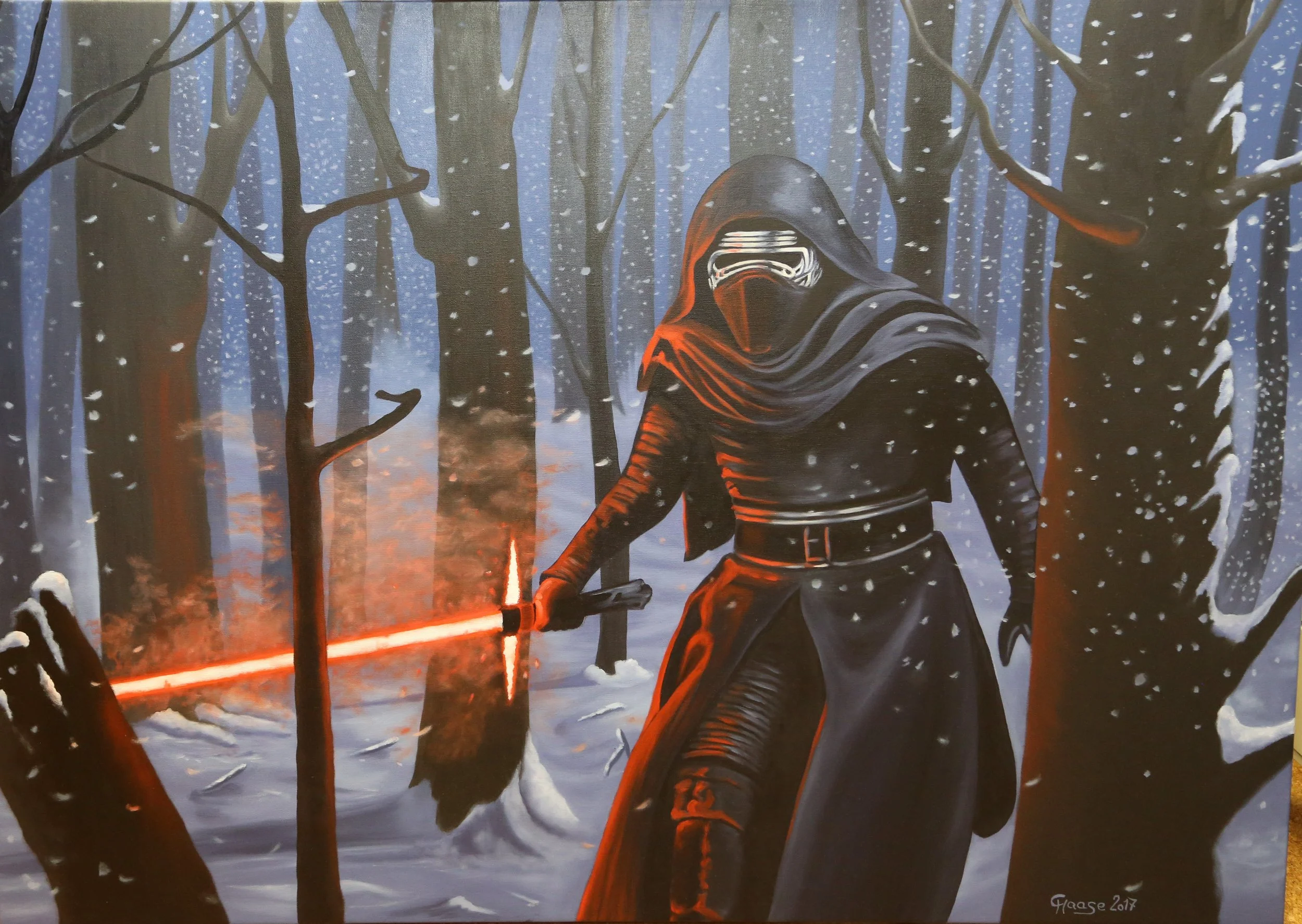 Star Wars - Kylo Ren mit Laserschwert