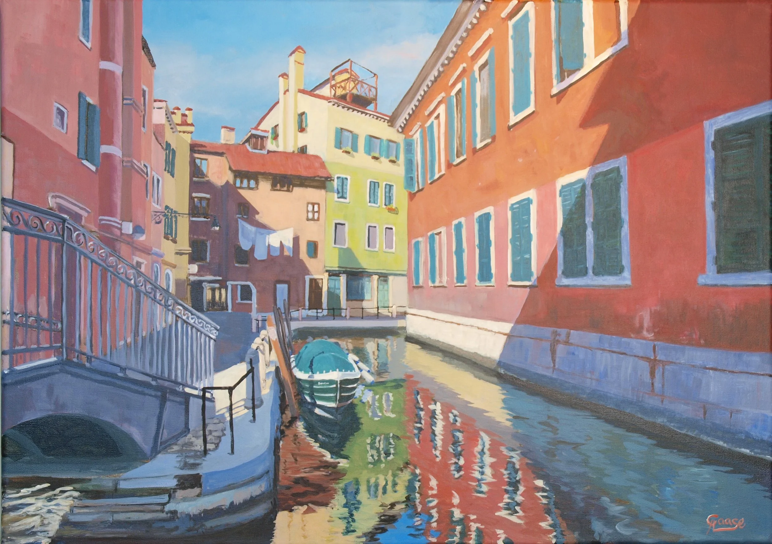 Venedig  -  Licht- und Schattenspiel