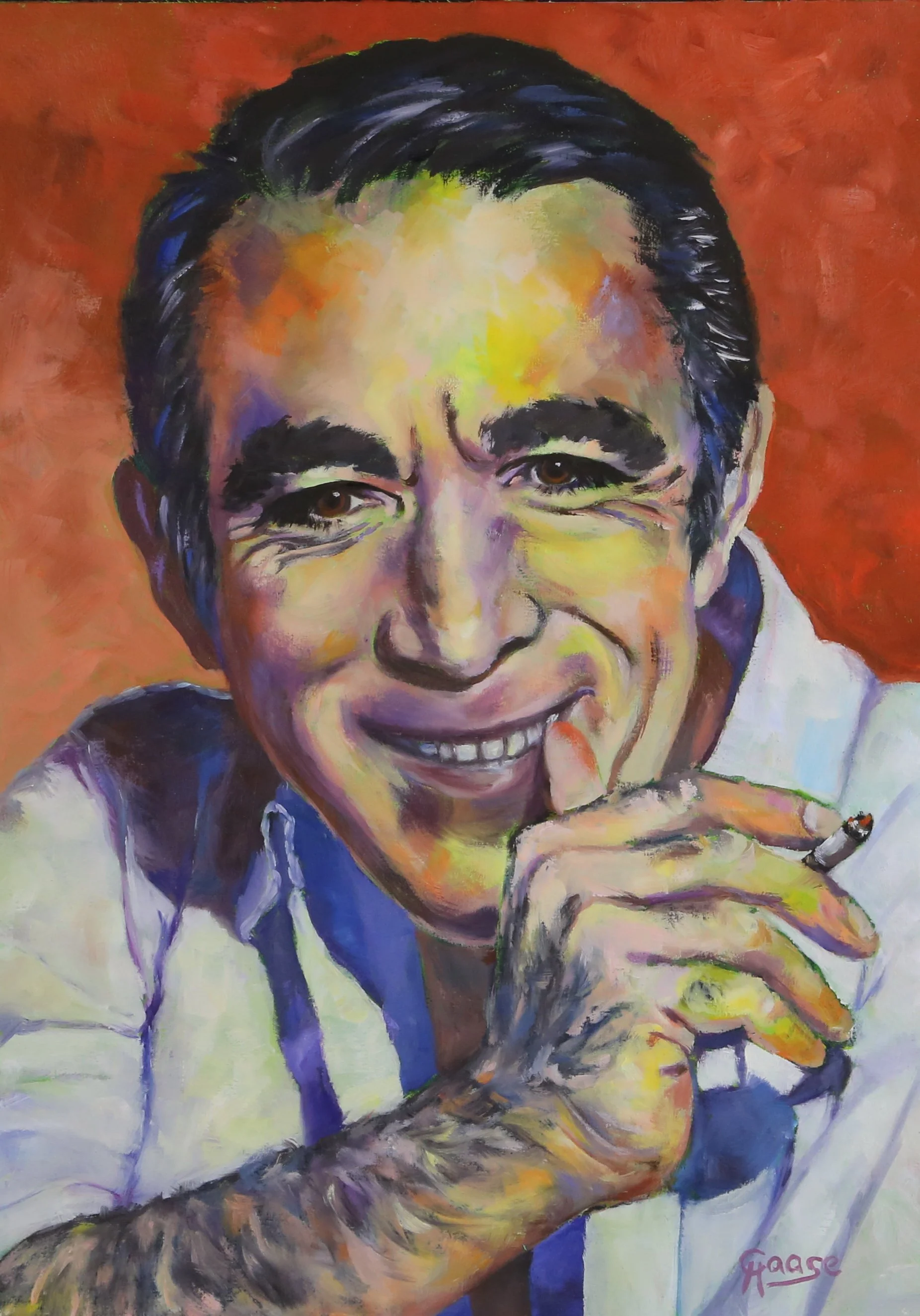 Portrait von Anthony Quinn