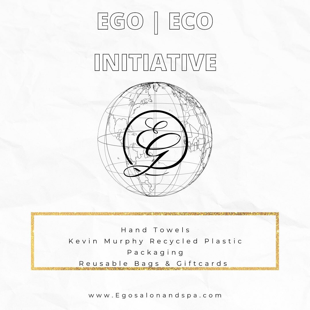 EGO | ECO Initiative 🌎

In honor of Earth Day we wanted to share some steps we take at EGO to be eco friendly! 🌊

Book your next appointment today and experience our EGO | Earth Initiatives for yourself! 🌺 

#egosalonandspa #ecofriendly #earthday 