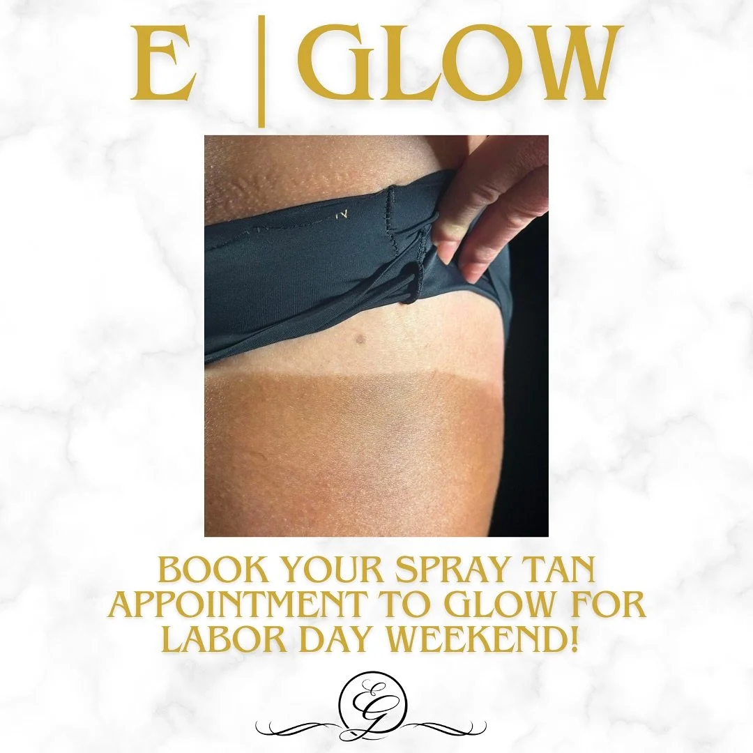 Keep your summer tan going for Labor Day weekend!✨

Get a spray tan package to keep it going all year long🤩 

Our spray tan package includes 4 tans that must be pre booked in advance &amp; starts at $99+ 🙌🏽 

#egosalonandspa #egosalon #egospa #ego