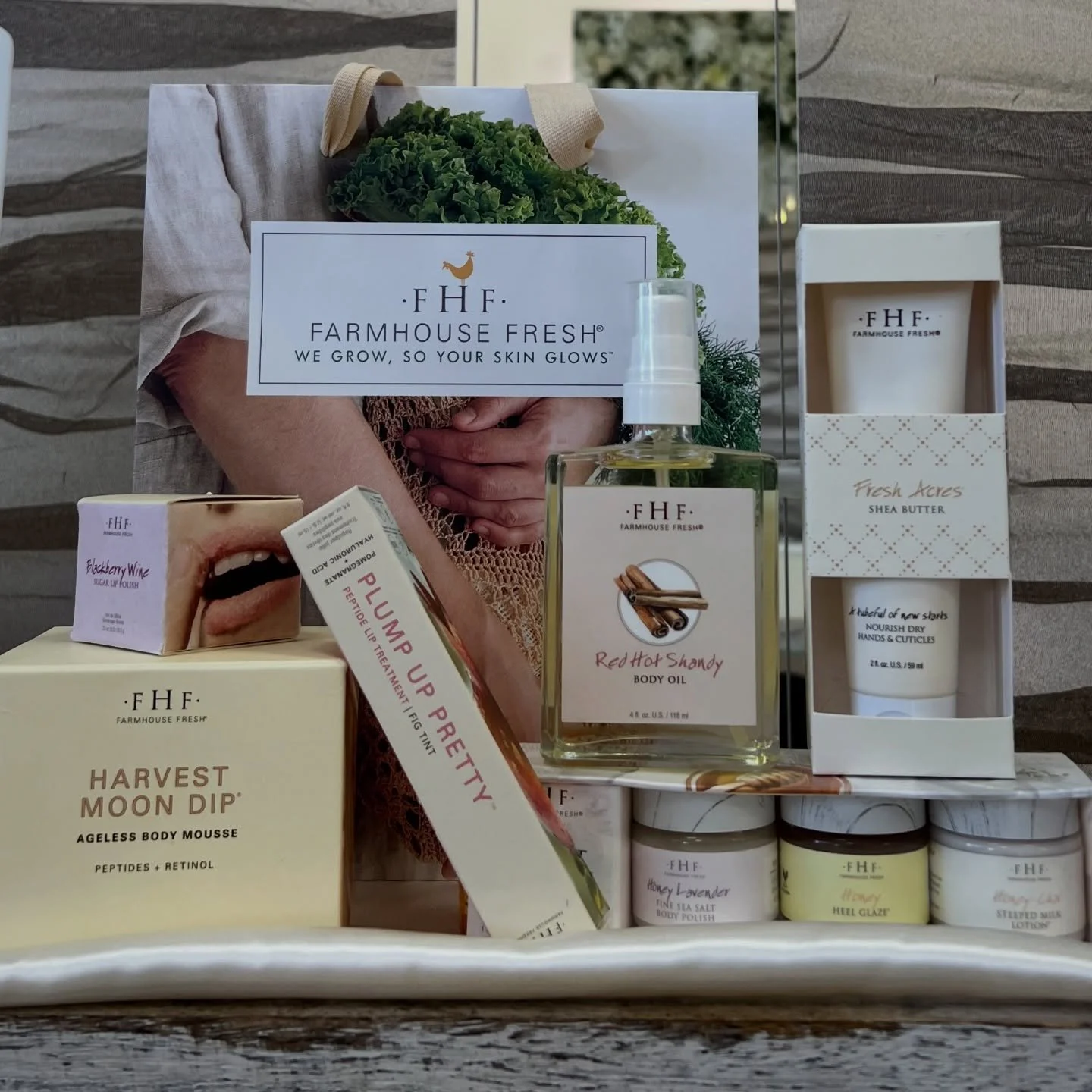 Pick up some FarmHouse Fresh goodies🥰

Smell &amp; feel re-nourished and refreshed with shea butters, lip scrubs, body oils and more! 💄🧴 

Pick yours up today🫶🏽 

#egosalonandspa #egosalon #egospa #ego #njsalon #njspa #njsalonandspa #salon #spa 