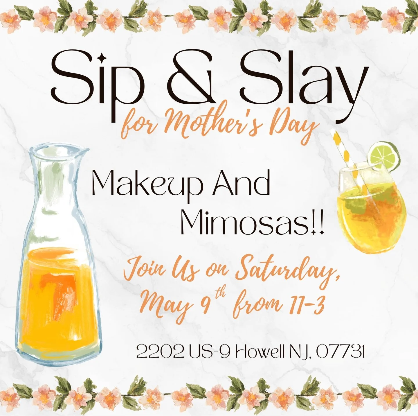 Sip, slay, and celebrate the moms who do it all 🥂✨

Join us for a dreamy Mother&rsquo;s Day experience filled with glowing glam, hands-on makeup tips, and mimosas flowing 💐🍊

Because every mom deserves to feel as beautiful as she truly is💘

#egos