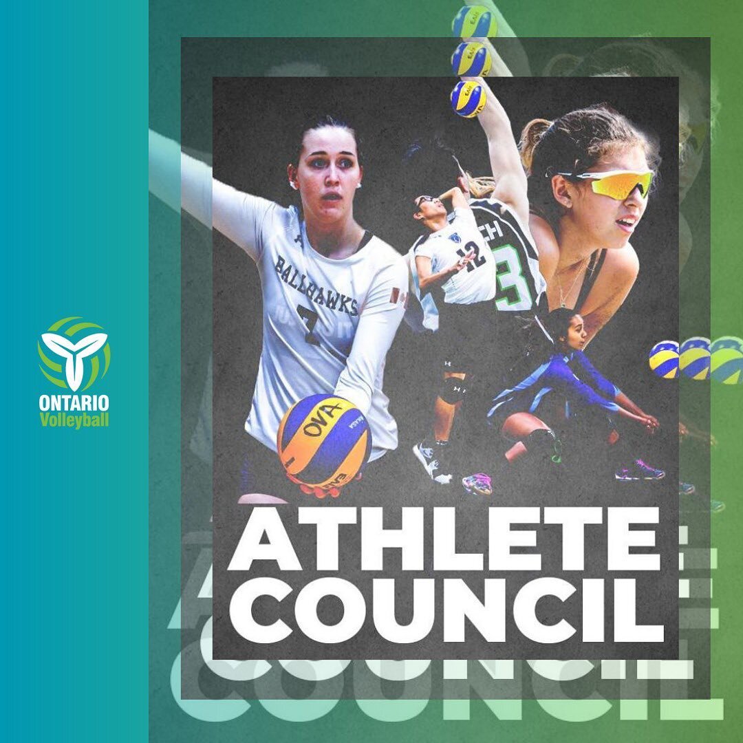 ATHLETES&rsquo; COUNCIL CALLOUT‼️‼️
We are looking for community leaders of all ages to join the OVA&rsquo;s Athletes&rsquo; Council to represent your peers &amp; have a voice in Ontario Volleyball! Submit your application by Sunday October 15th, 202