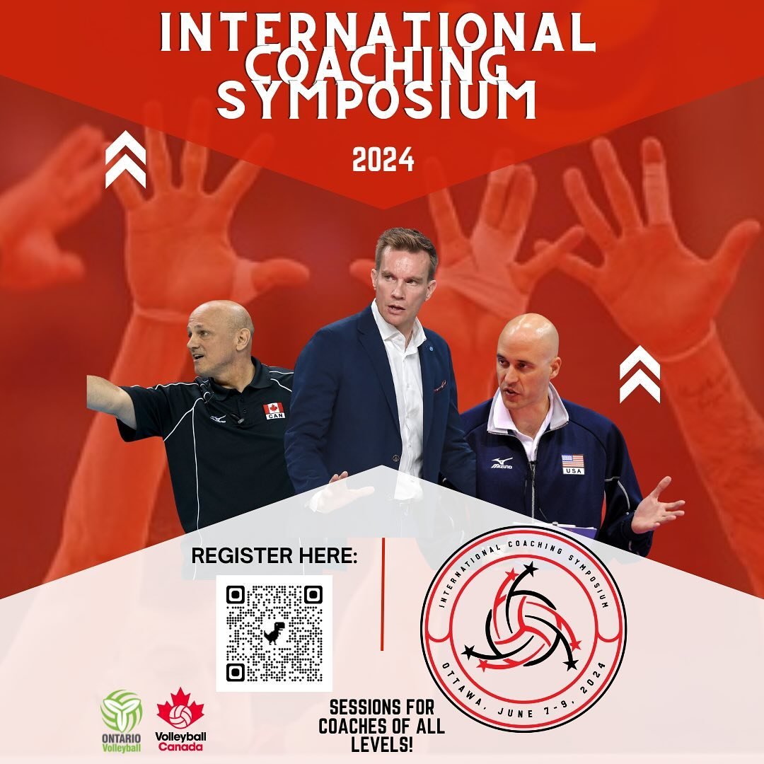 Registration is now open for the 5th edition of the International Coaching Symposium (ICS), held in conjunction with the upcoming 2024 Volleyball Nations League event in Ottawa, Ontario. The ICS will run from Friday, June 7 to Sunday, June 9 at the U