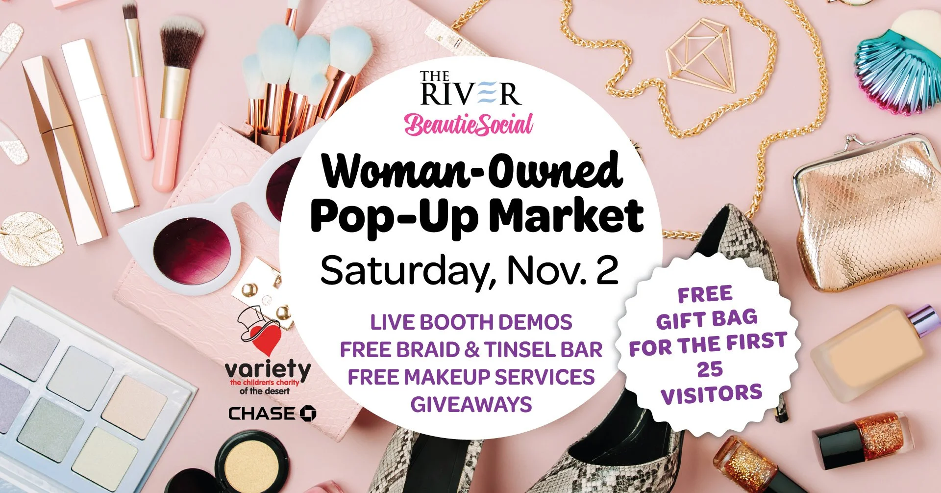 Womens owned pop up market