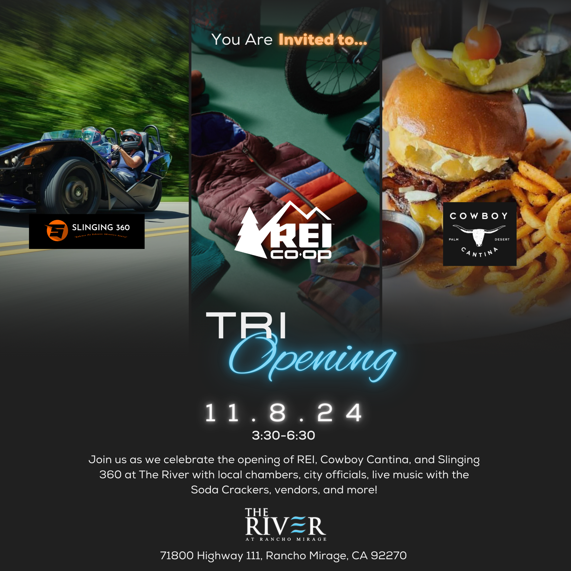 Tri-opening at The River