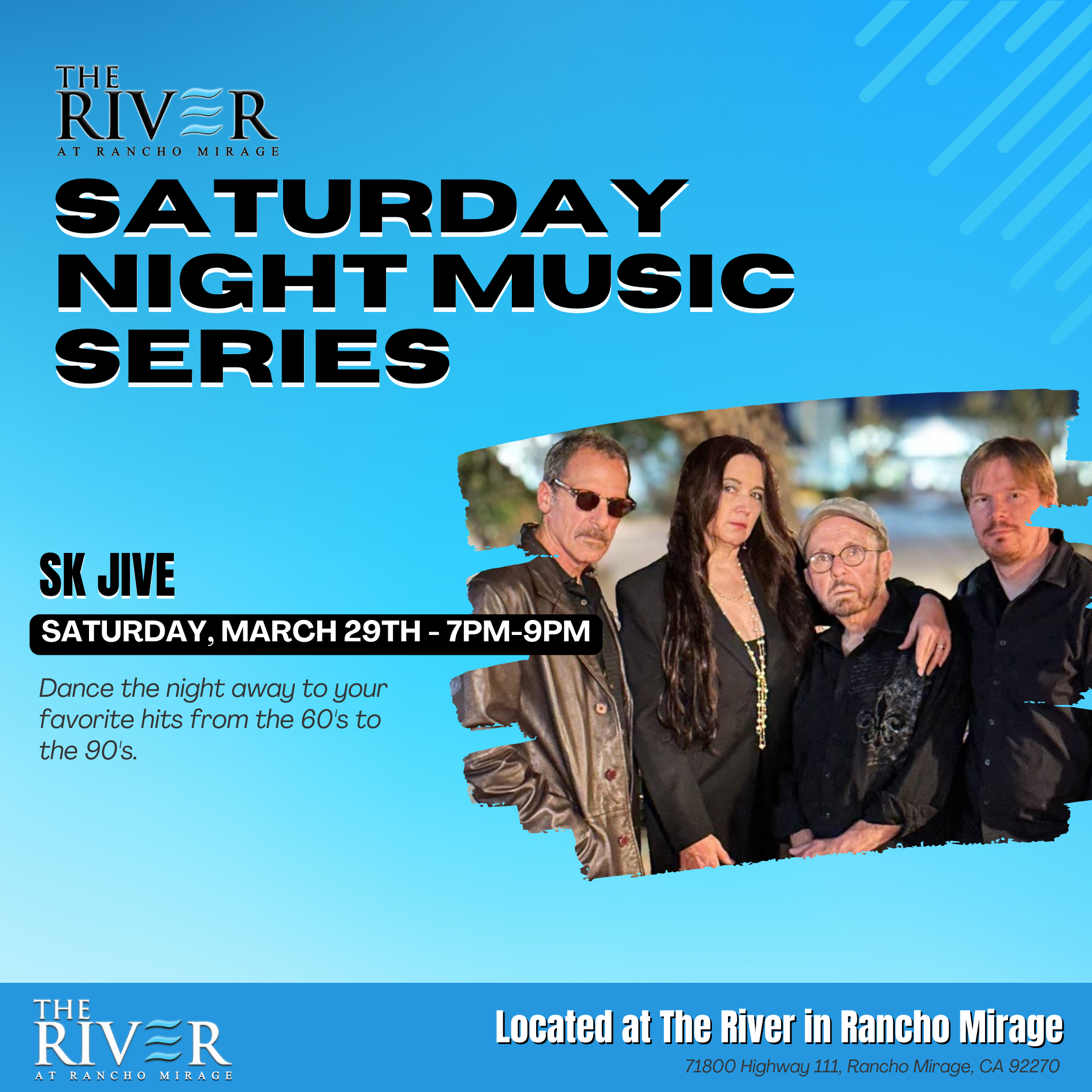 Saturday Night Music Series at The River!  