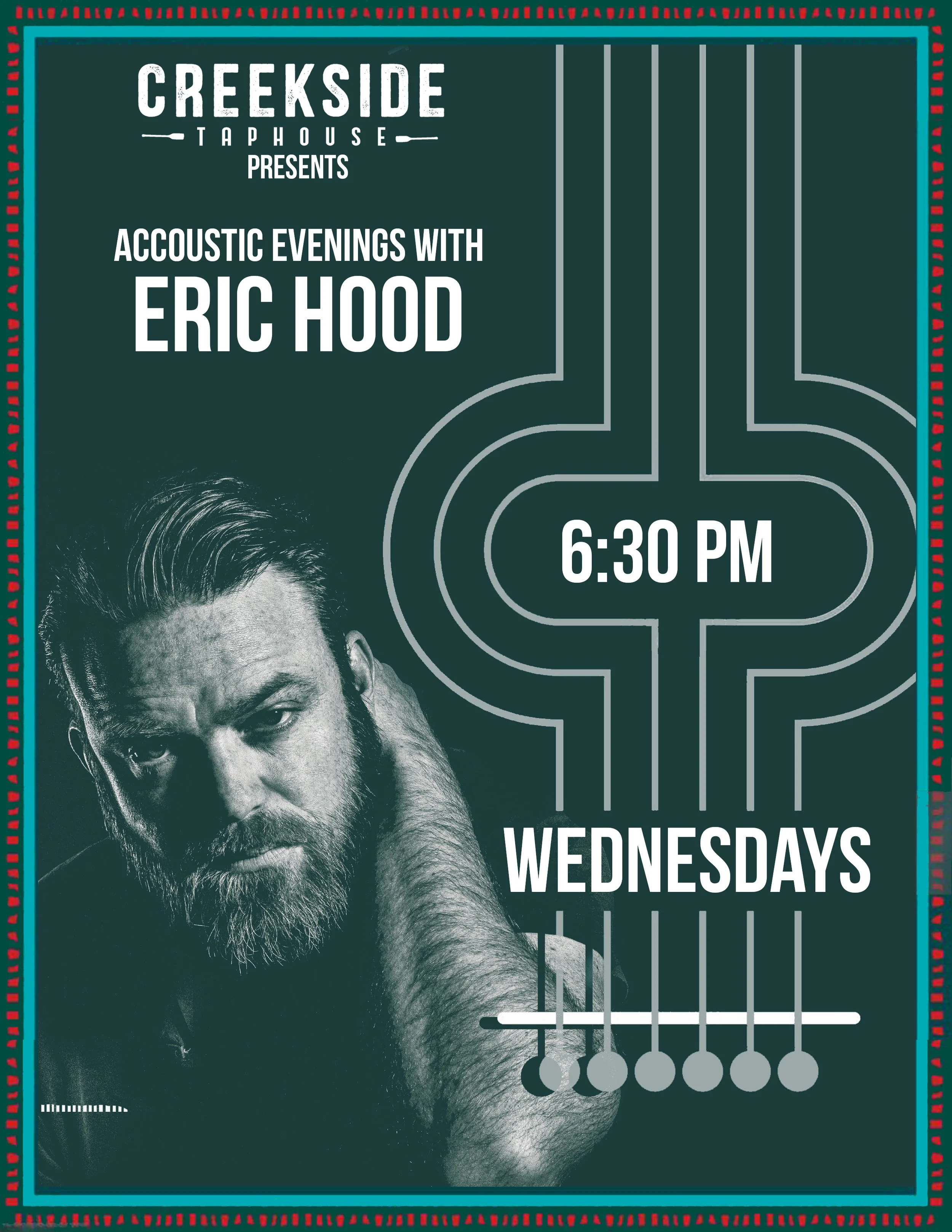 🎶🎙️🪕Live Music - Featuring Creekside's own Eric Hood   