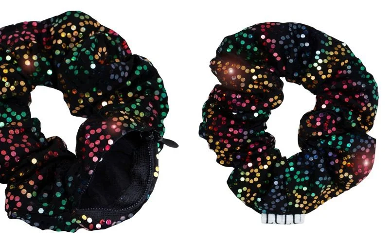 Sequin Multicoloured Scrunchie for Festival