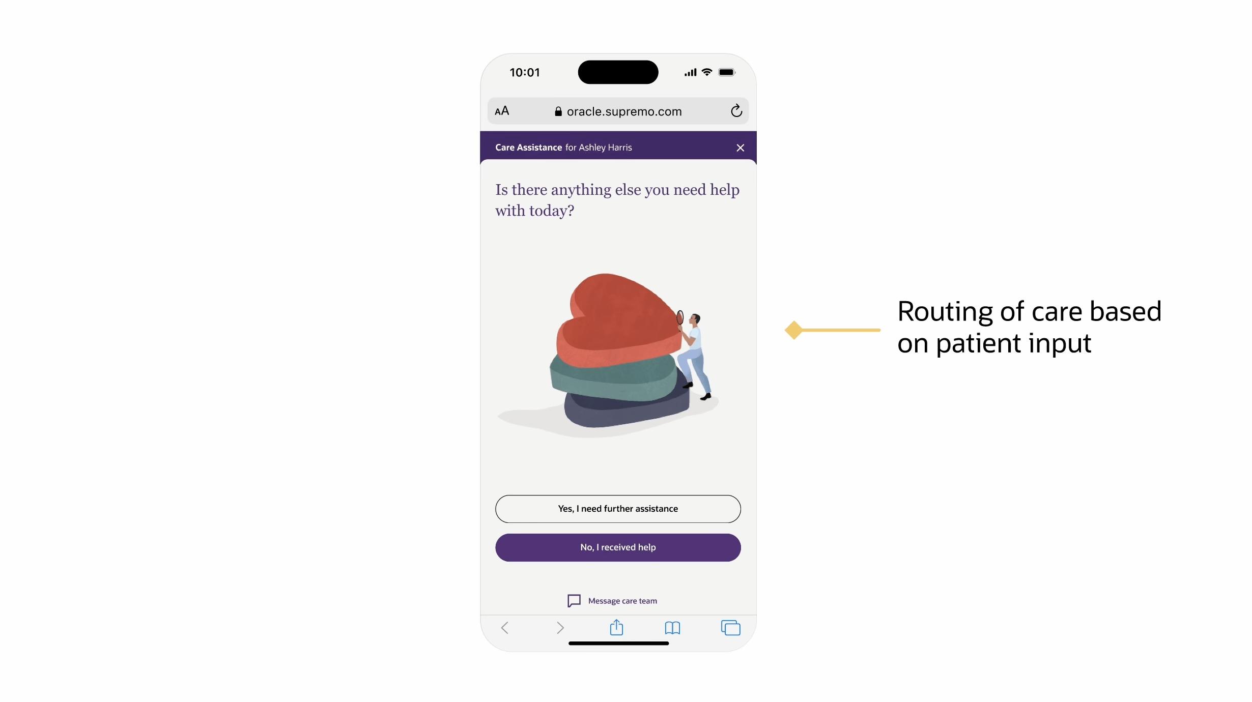 Oracle Health conversational AI solution demo