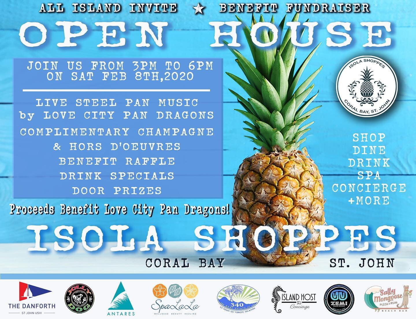Come As You Are! ::: Save the date :::: we are excited to invite the entire community of St John to our first Open House ::::@isolashoppes !#stjohn #stjohnusvi #coralbay #coralbaystjohn #stj #stt #stx #lovecity #stjohnstrong #usvirginislands #usvi #i
