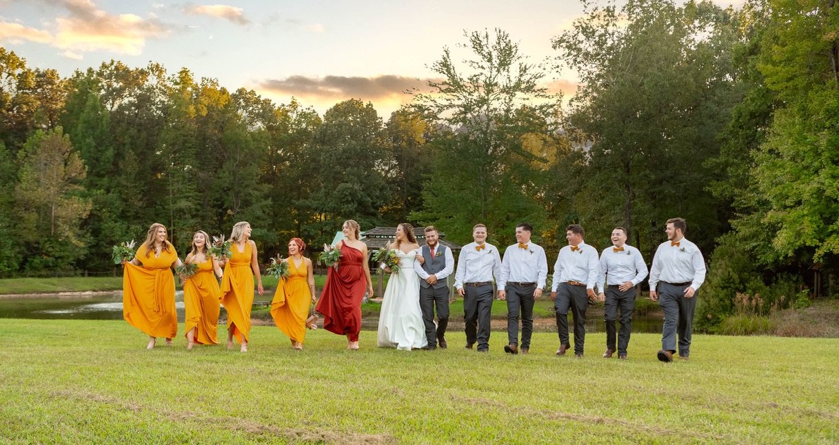 outdoor wedding location in North Carolina