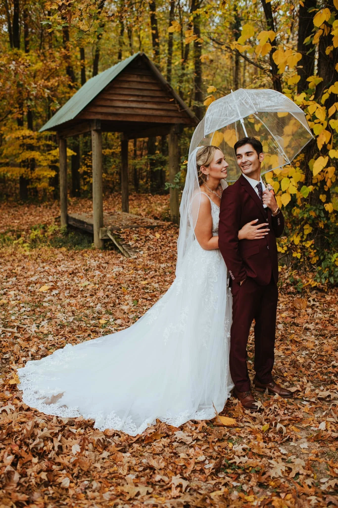 Covered-Bridge-Fall-Wedding-Rain-PByKeirsten.jpg