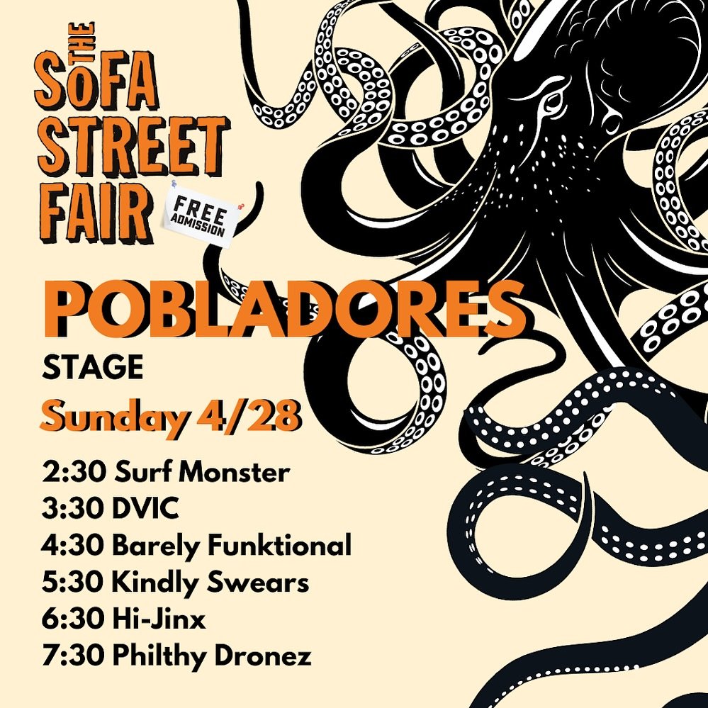 Sunday 3:30!

#sofa @sofastreetfair