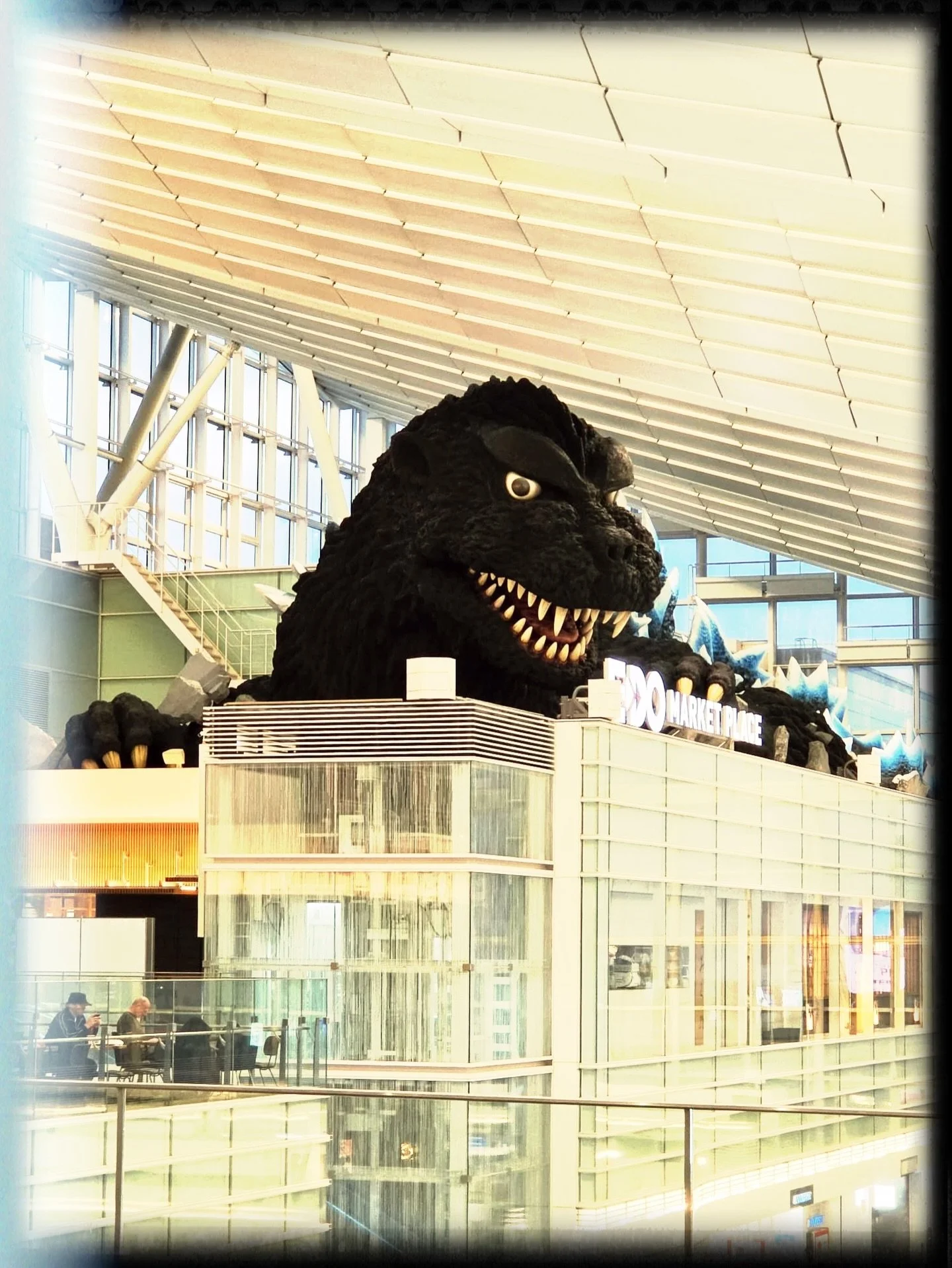 My spiritual advisor and colleague &ldquo;Dr. Prycenstein&rdquo; is currently on holiday and sharing his Godzilla sightings. More to follow&hellip;

Photo 1 ; Tokyo&rsquo;s Haneda Airport
Photo 2; Godzilla Head in Shinjuku, Golden Gai

#Godzilla #Tok
