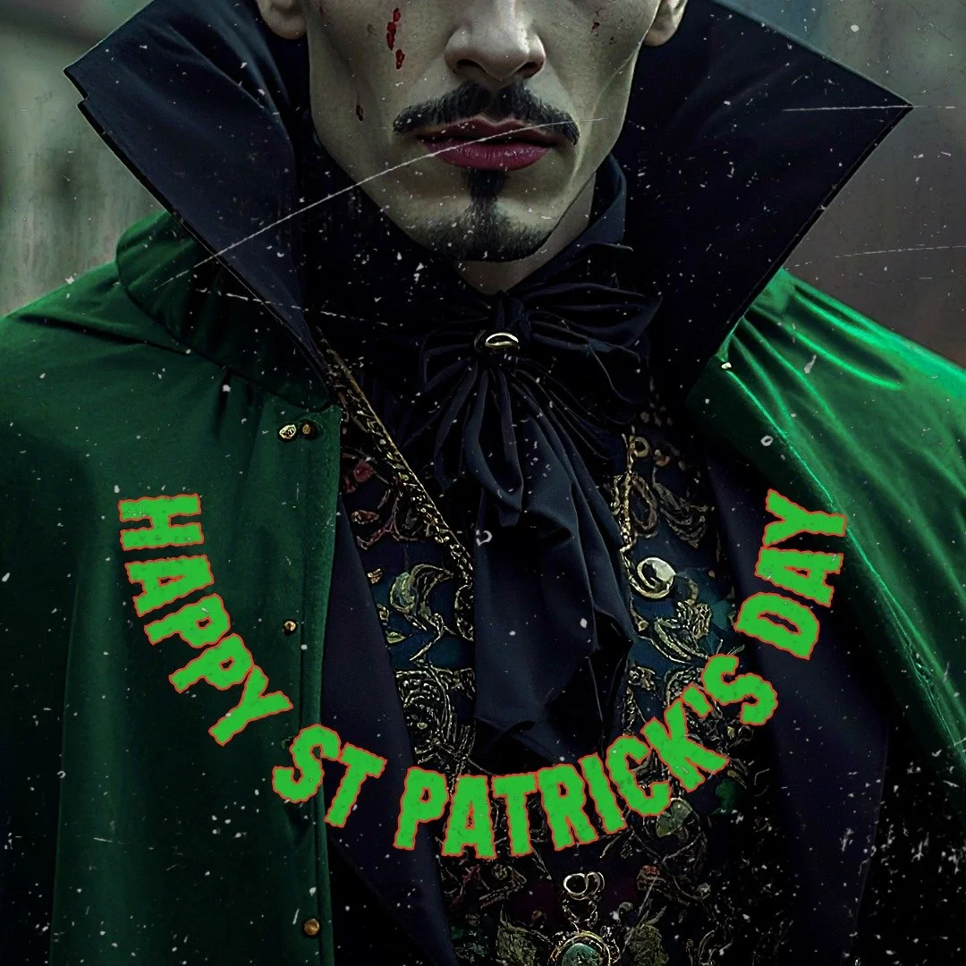 Happy St. Patrick's Day!

Try to not drink too much 🦇