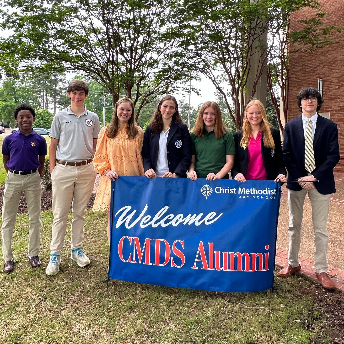 We had the best morning at our inaugural CMDS Alumni Chapel! It was so good to see familiar faces, reminisce, and reconnect. Our young alumni speakers spoke to our four pillars and were an incredible representation of how CMDS prepares our students. 