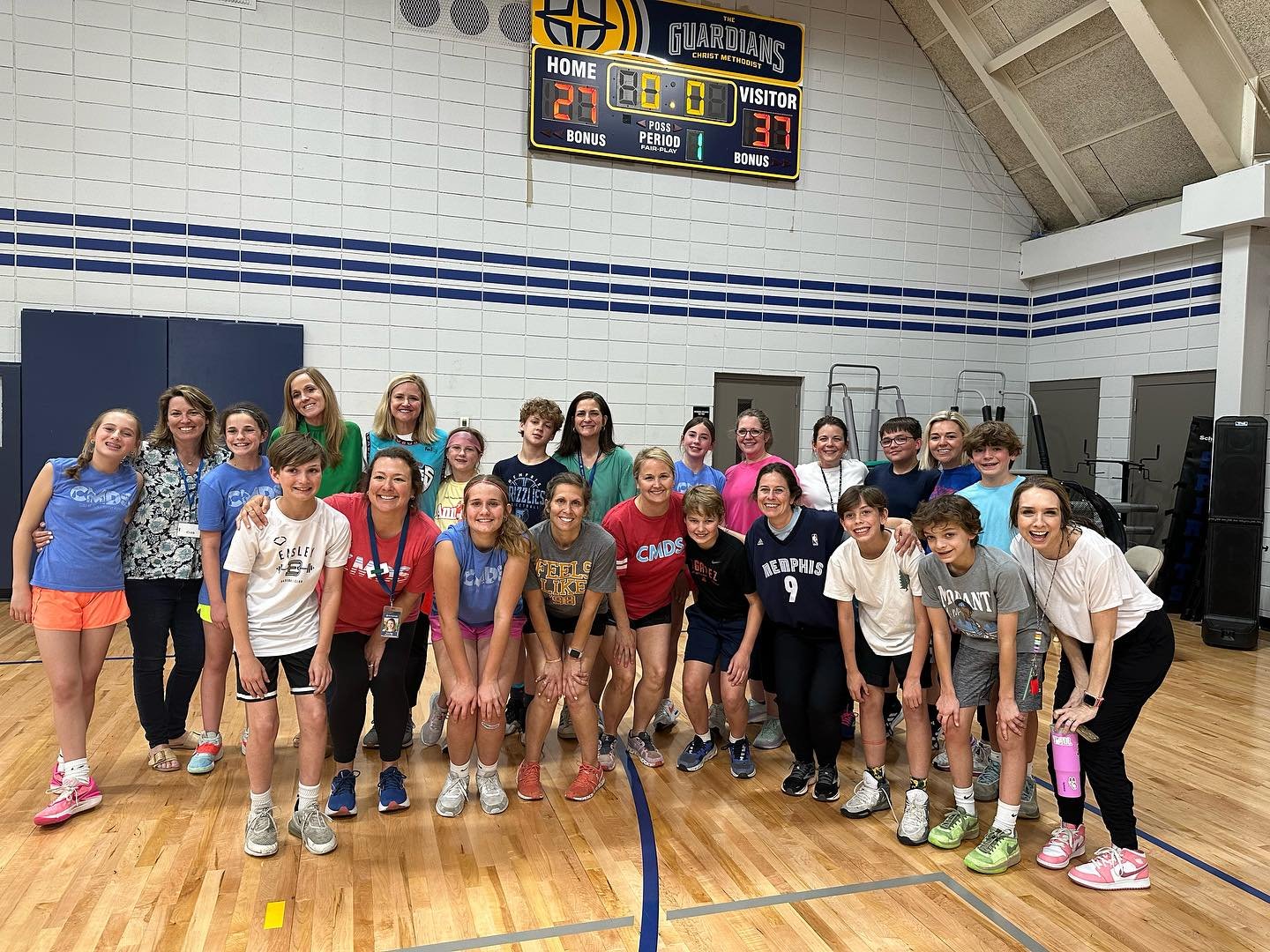 We had so much fun at our annual 6th grade vs. Faculty basketball game! 🏀 Highlight of the game was the half court shot by Stephan that won our students a dress down day! 🎉
