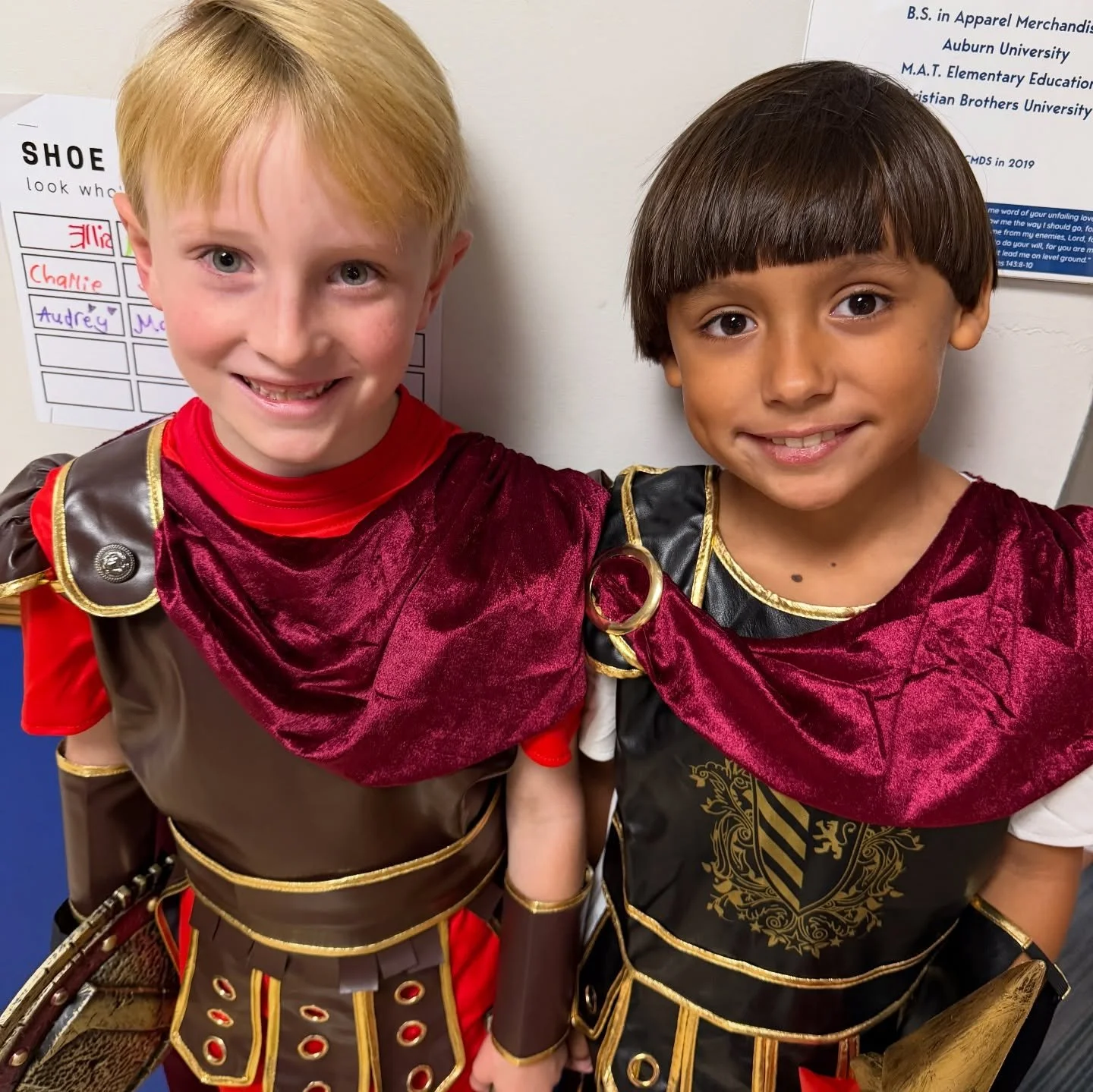 OPA! 🇬🇷 Our second graders took a trip to Ancient Greece today! They wrapped up their Ancient Greek Civilizations and Myths units with incredible Greek god and goddess presentations. Each student researched a specific deity, wrote a script from the